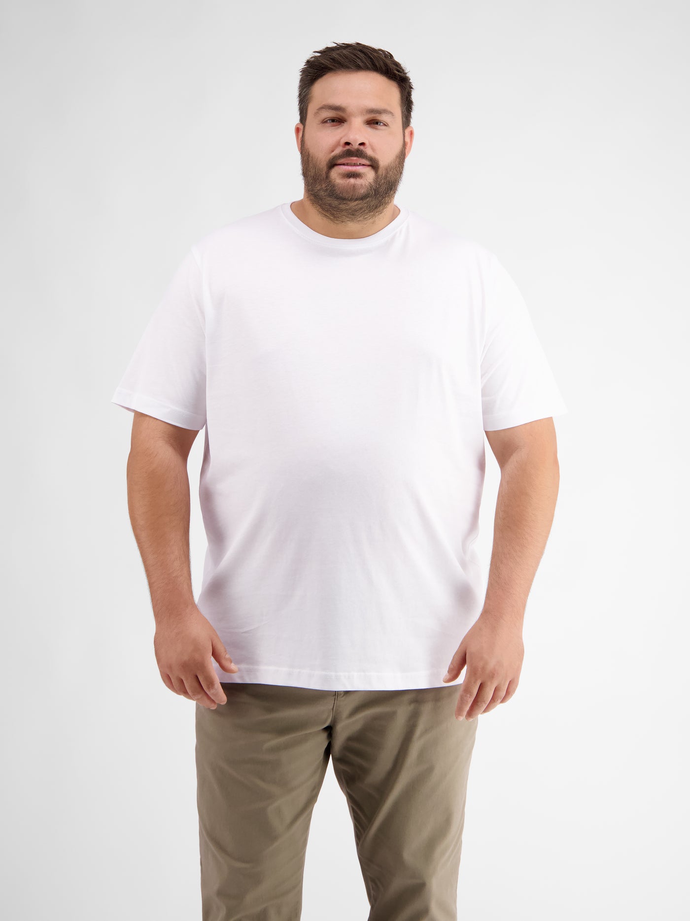 Rundhals Doppelpack T-Shirt für Herren in Premium Baumwollqualität