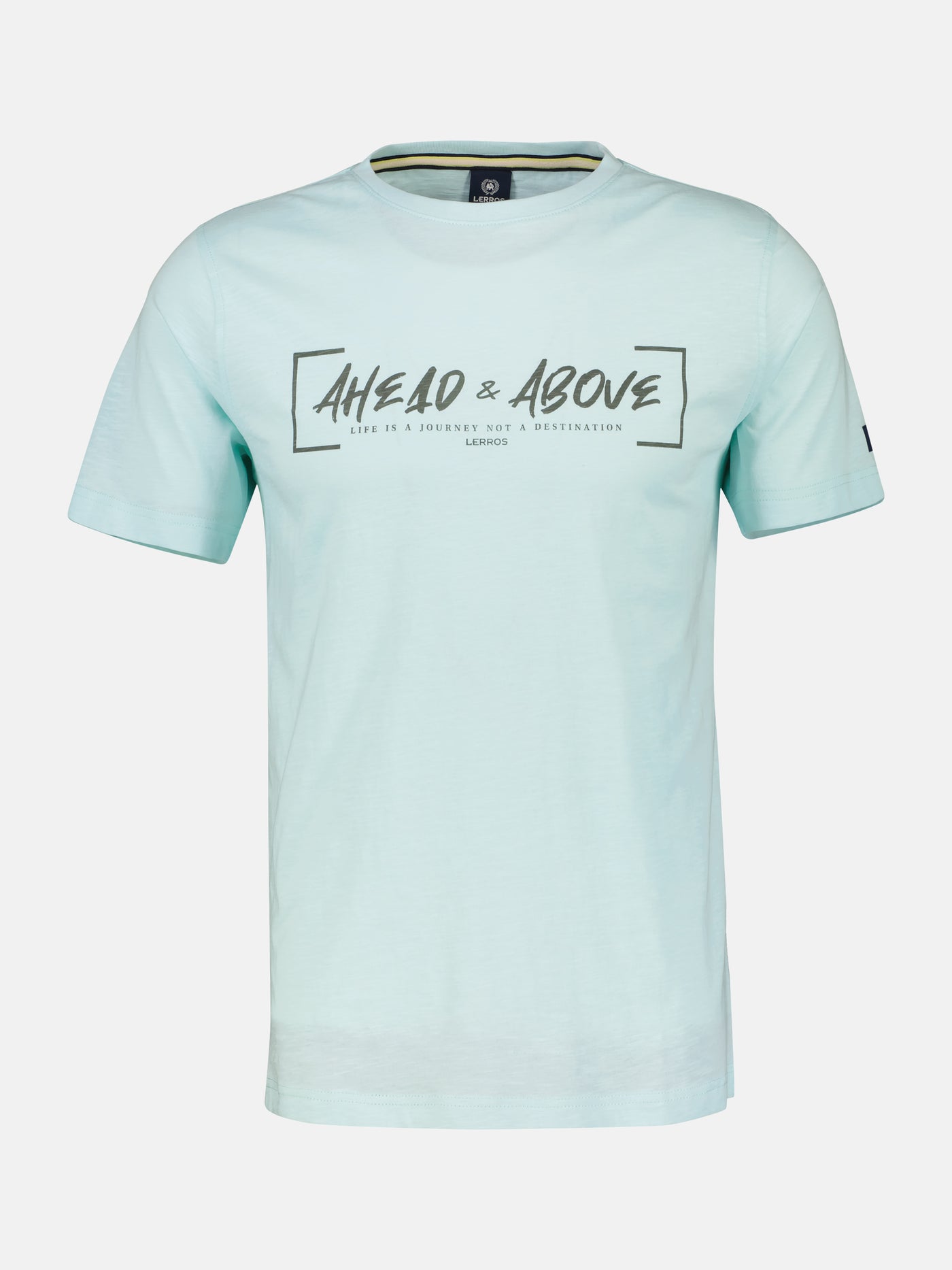 T-Shirt mit Print *Ahead & Above*