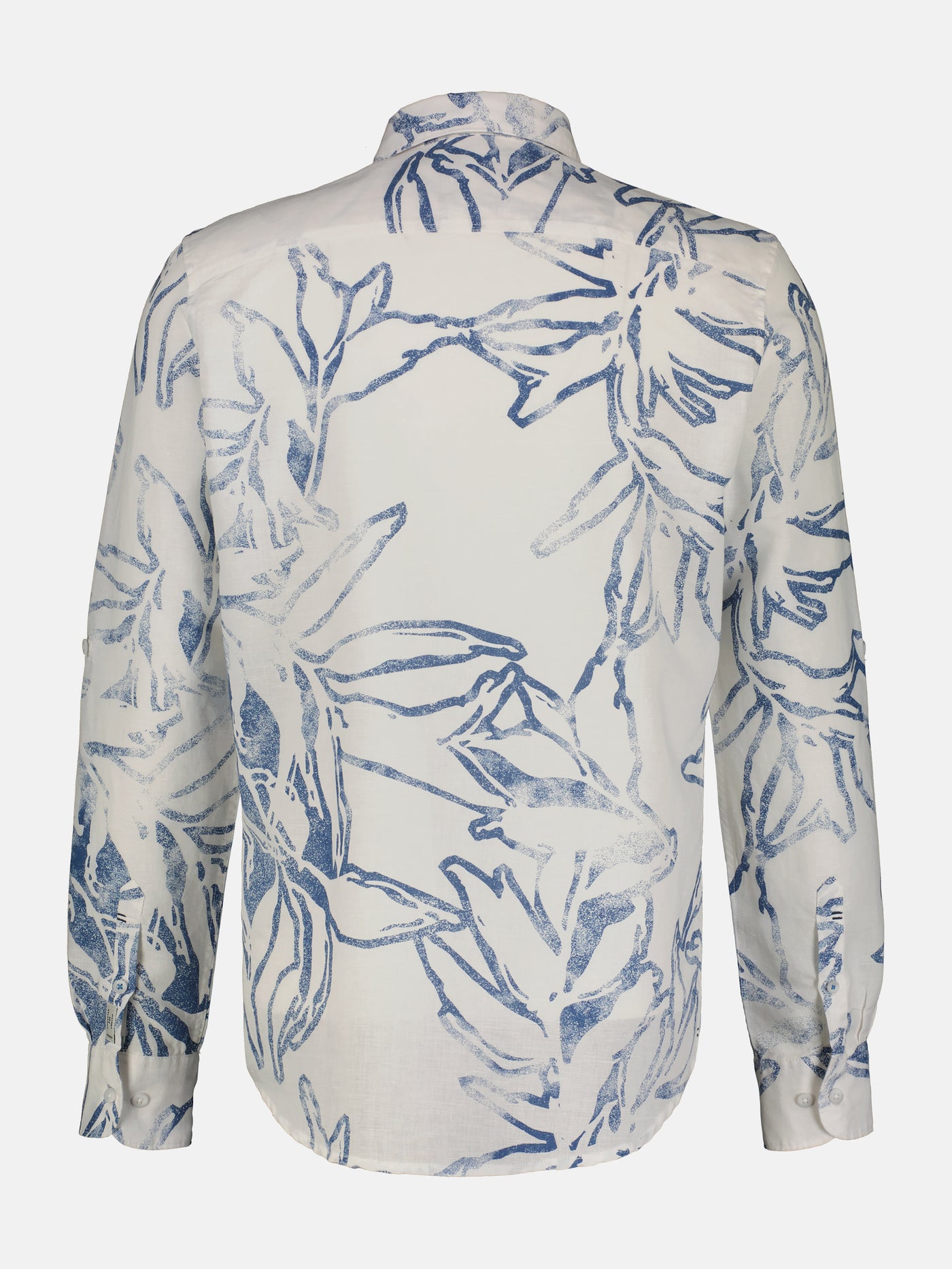 Sommerlich, leichtes Langarmhemd mit floralem Print