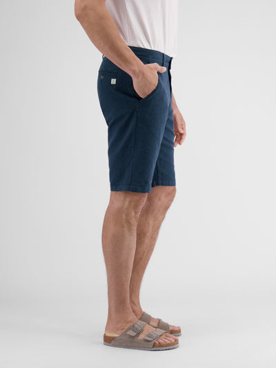 Herren Bermuda Shorts aus Leinenmischung