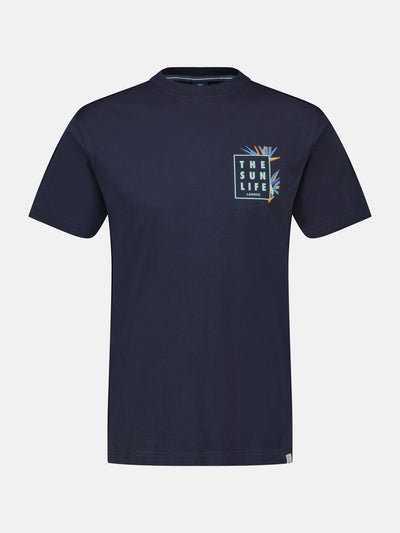 T-Shirt mit Front- und Rückenprint