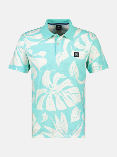 Poloshirt im Hawaiian-Style