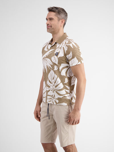 Poloshirt im Hawaiian-Style