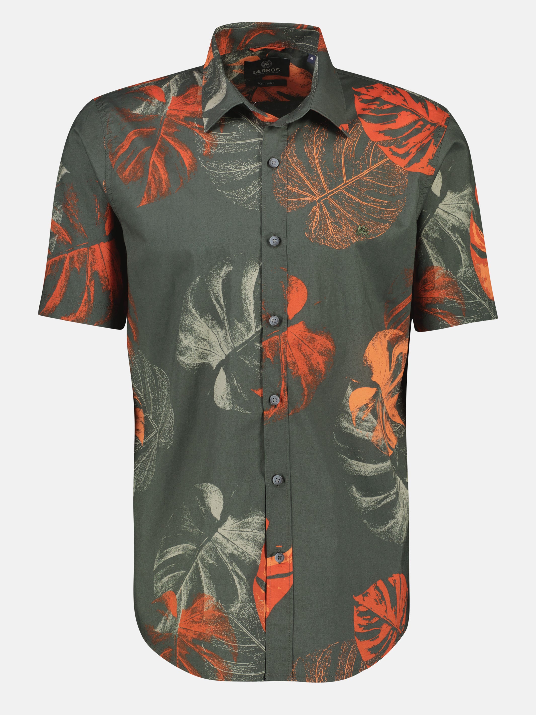 Kurzarmhemd mit floralem Print – LERROS SHOP