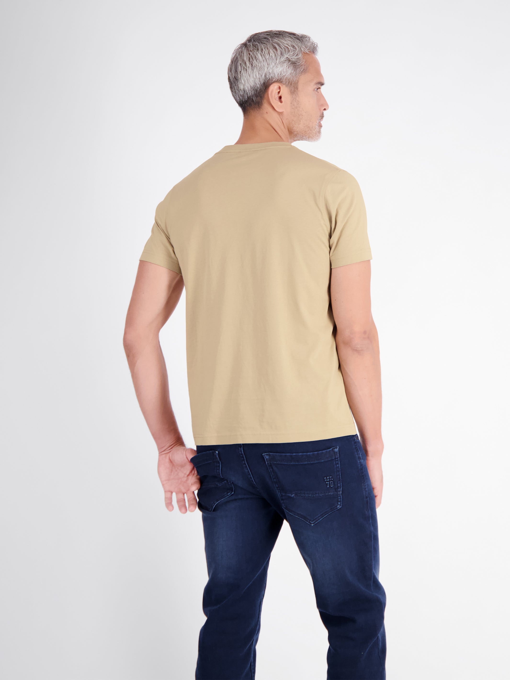 Klassisches Rundhals Herren T-Shirt