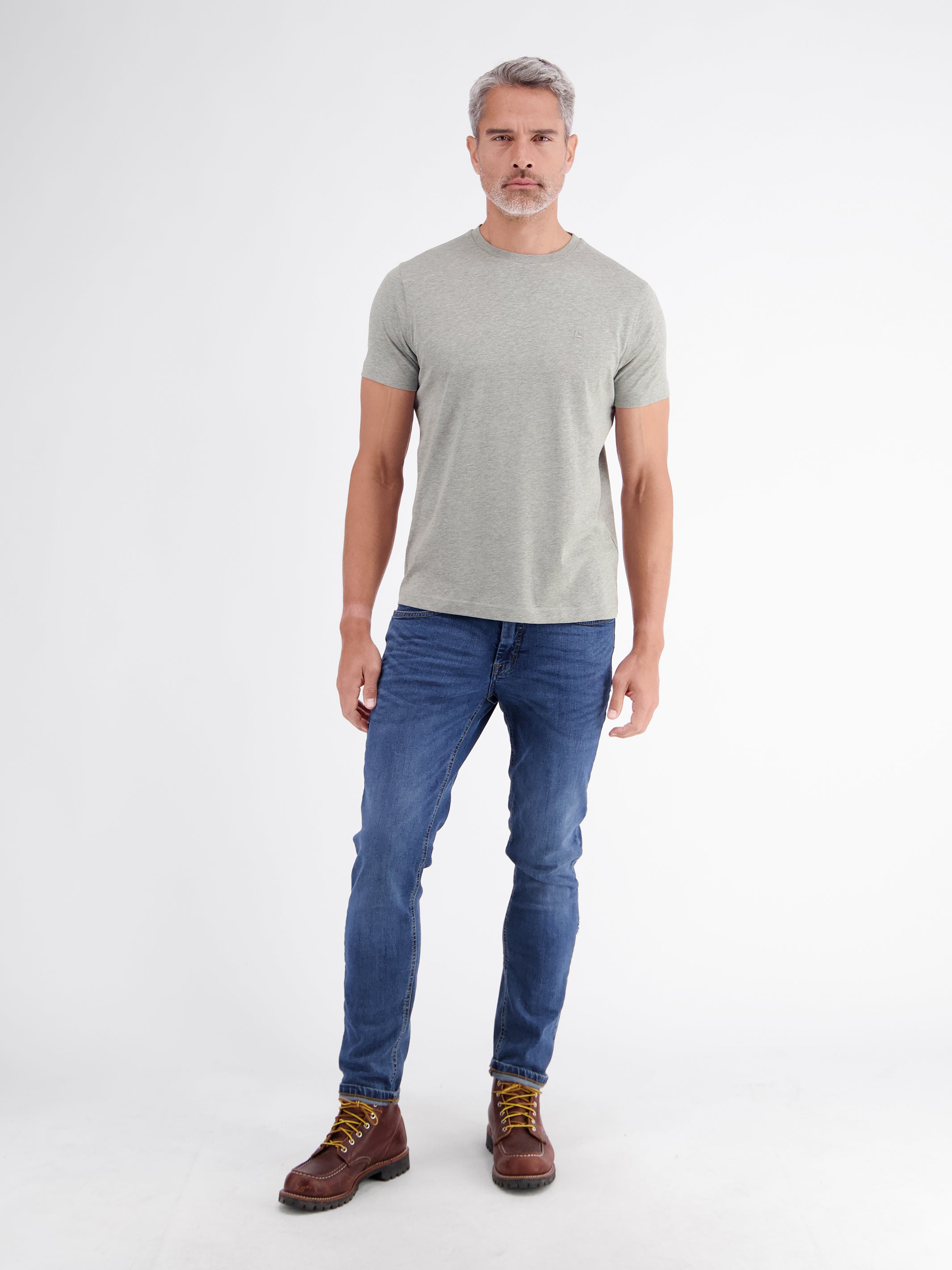 Klassisches Rundhals Herren T-Shirt