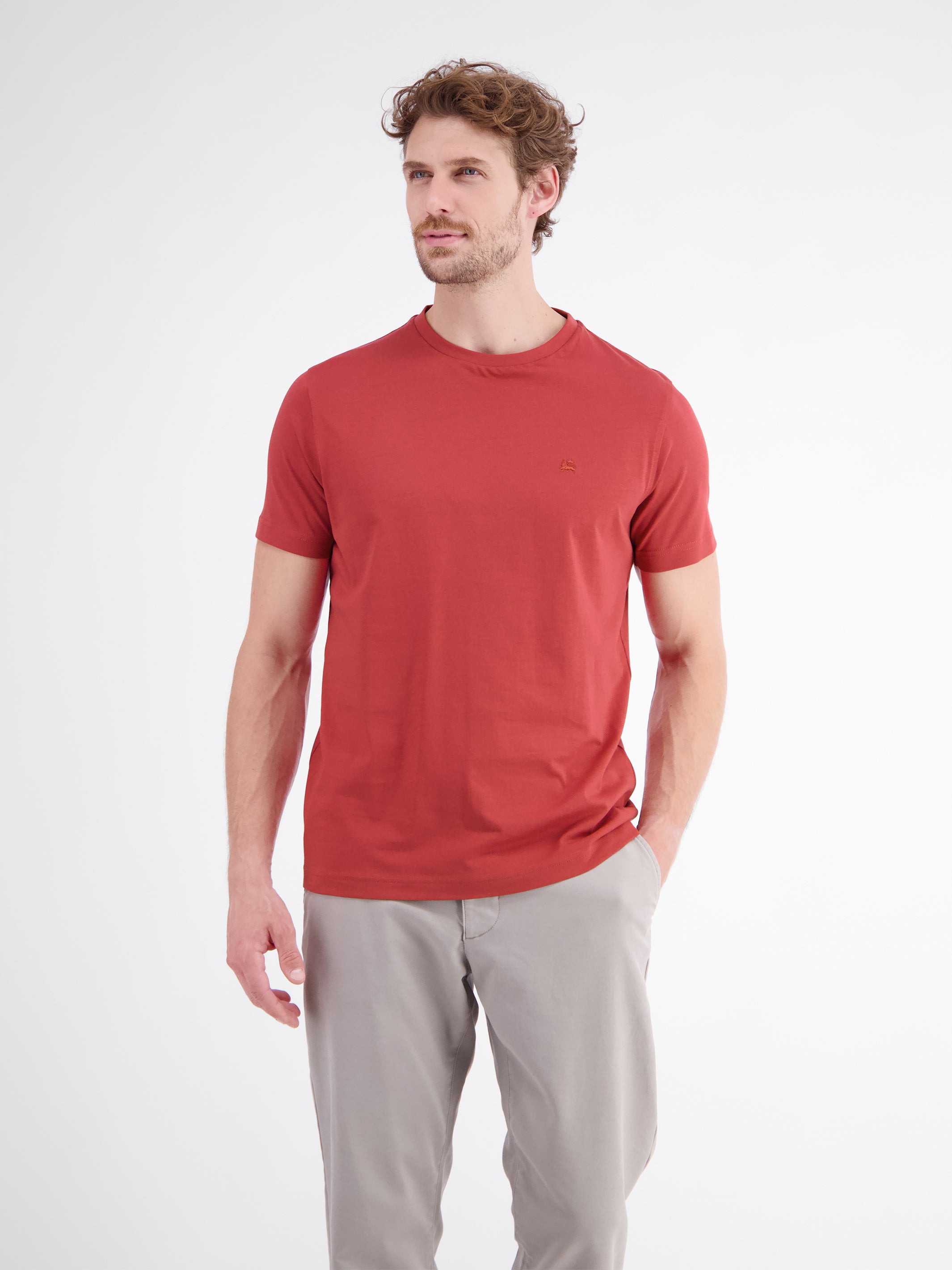 Klassisches Rundhals Herren T-Shirt