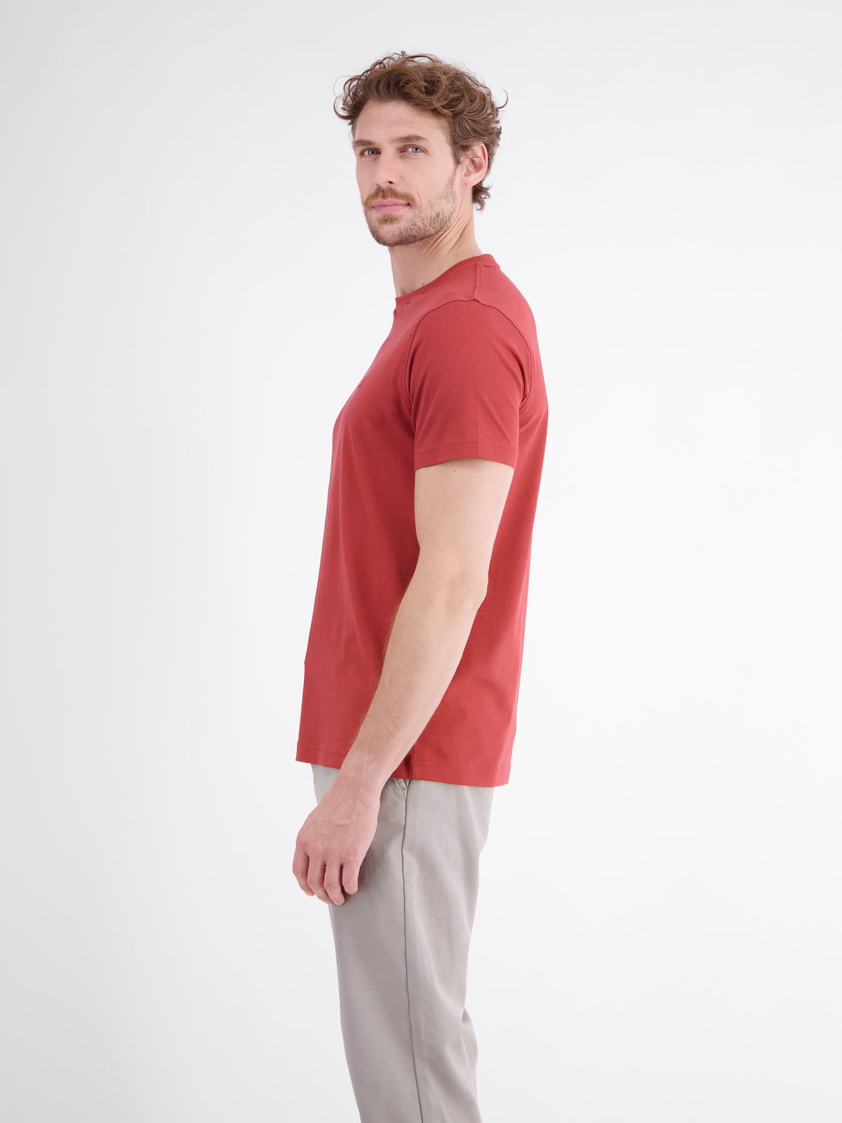 Klassisches Rundhals Herren T-Shirt