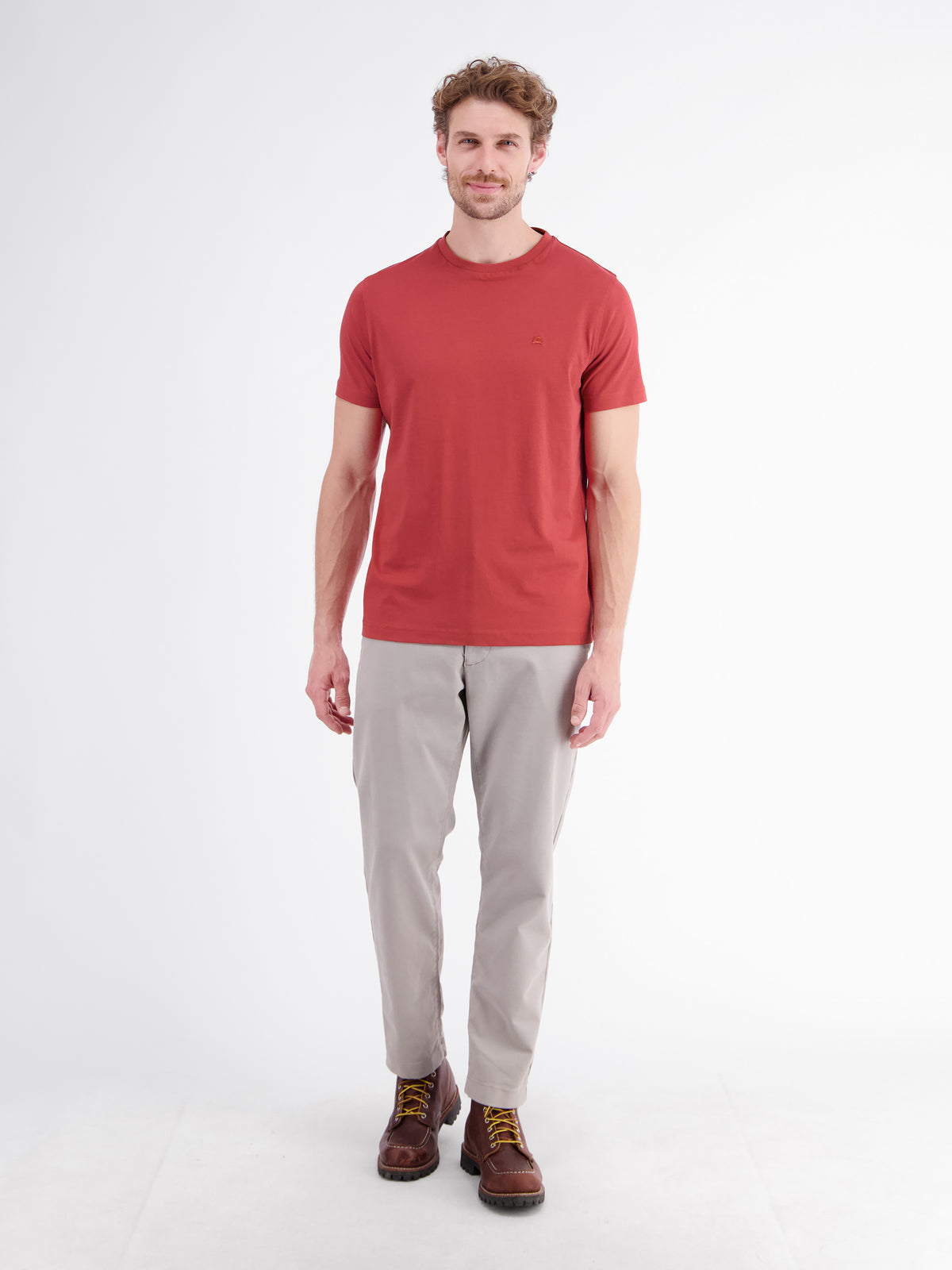Klassisches Rundhals Herren T-Shirt