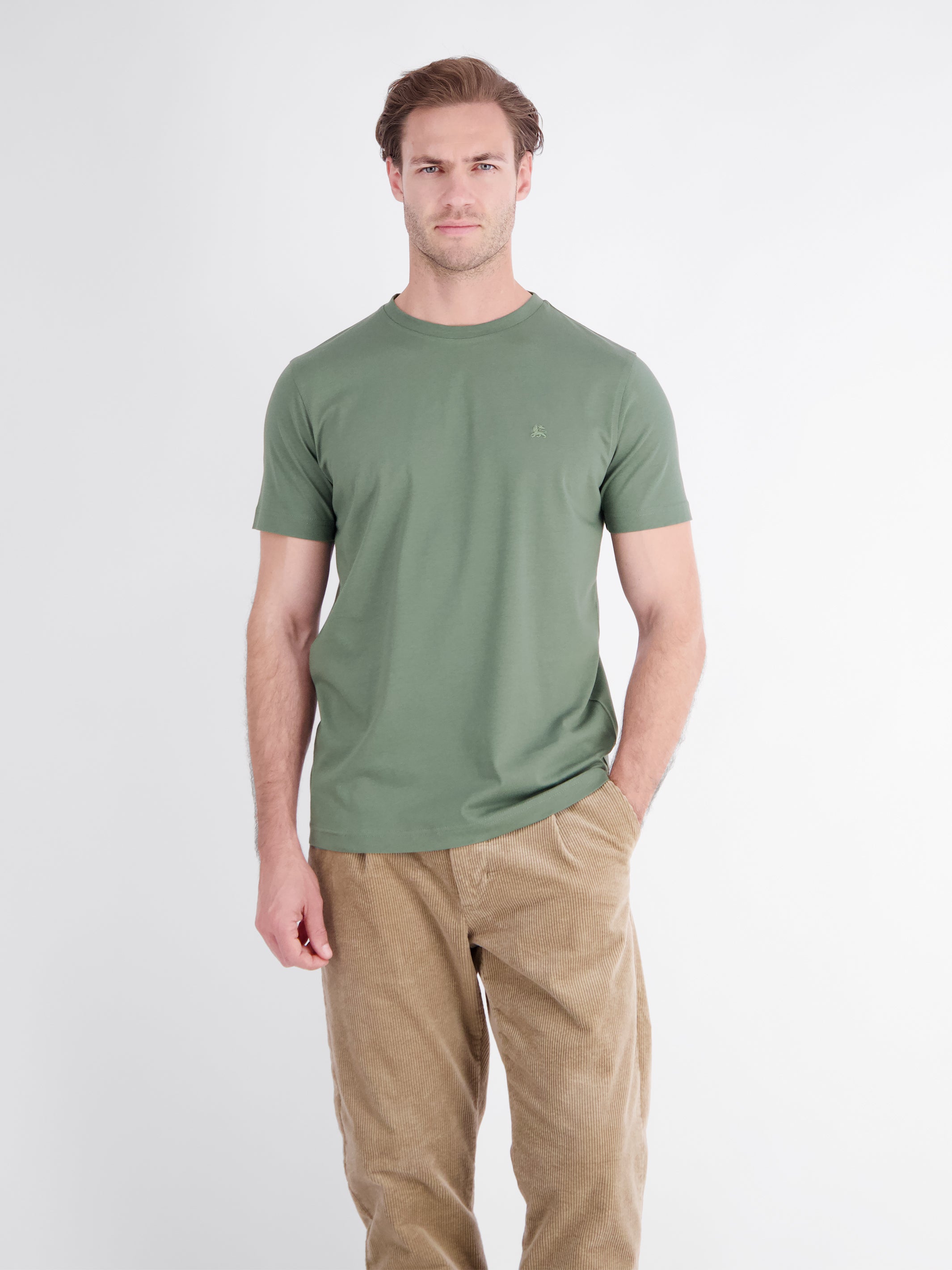 Klassisches Rundhals Herren T-Shirt