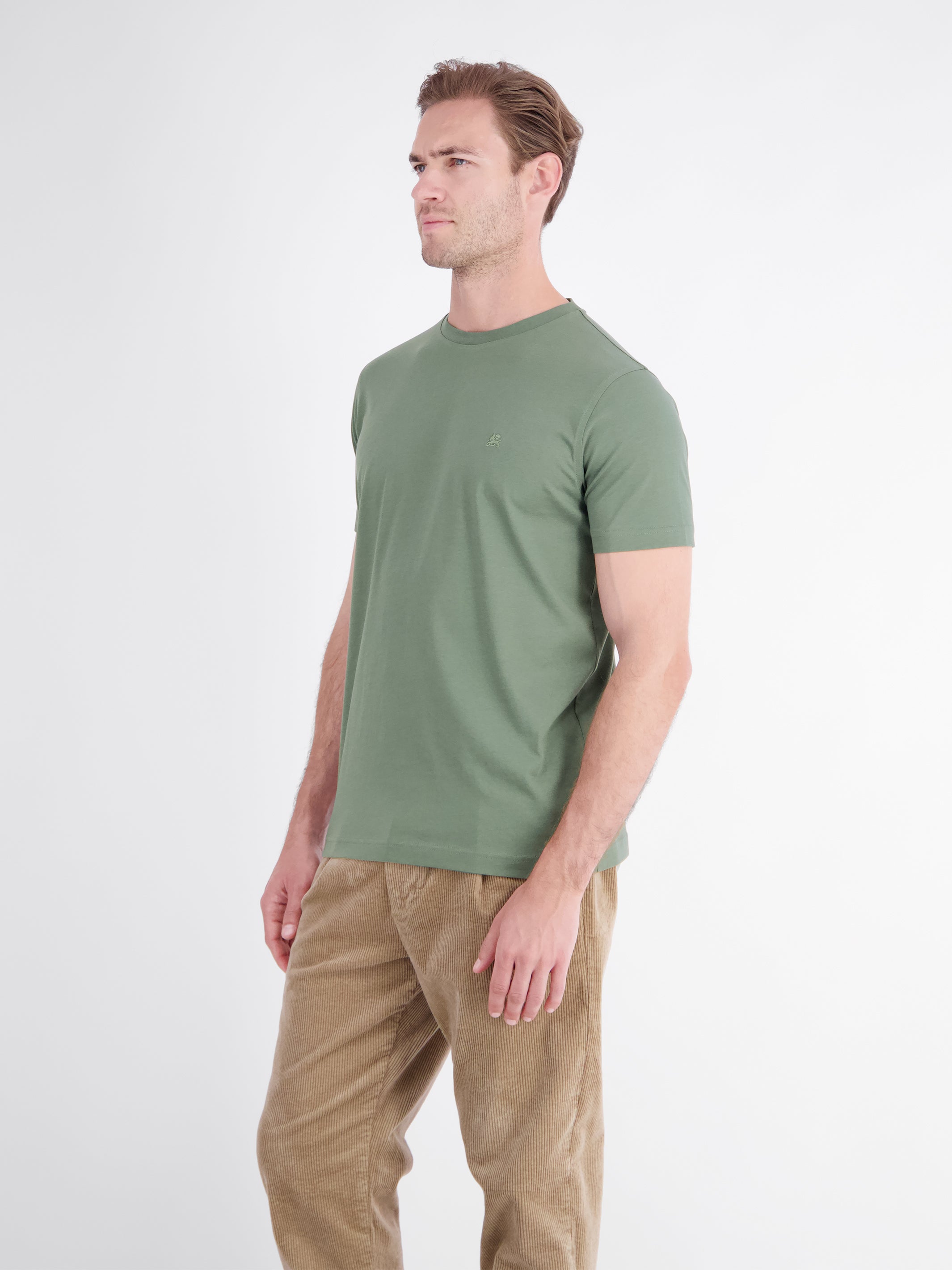 Klassisches Rundhals Herren T-Shirt