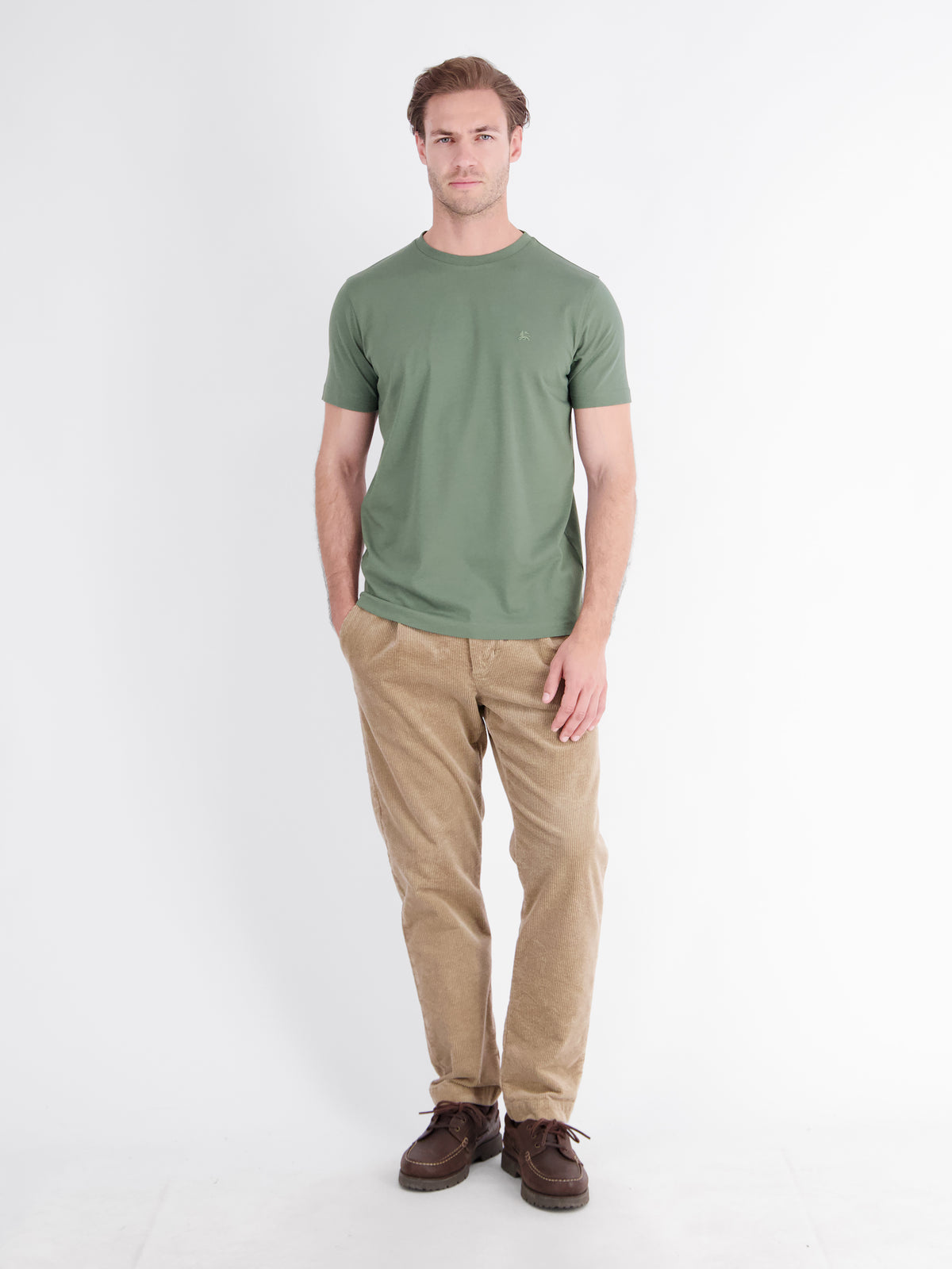 Klassisches Rundhals Herren T-Shirt