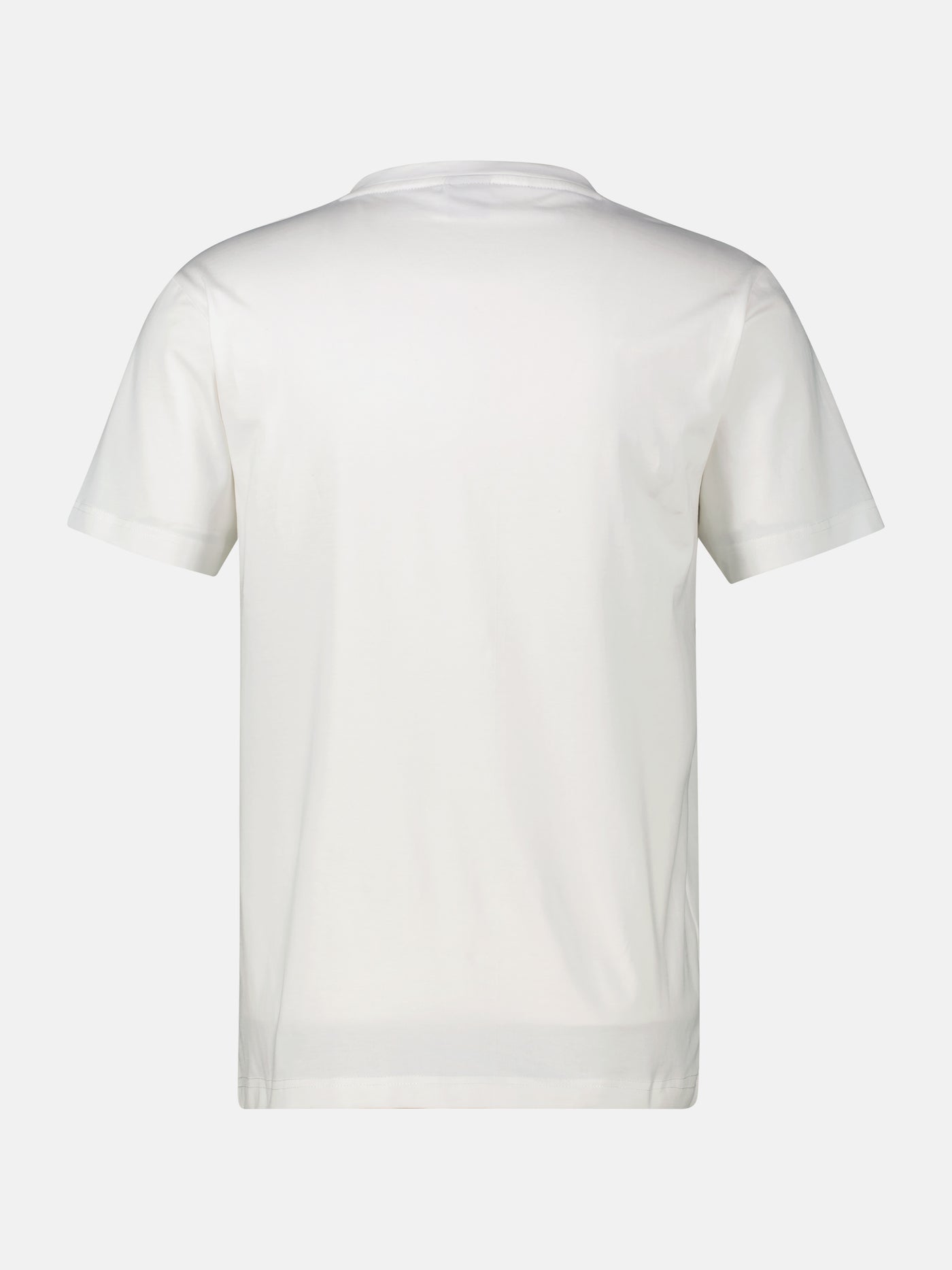 Basic T-Shirt mit LERROS Logo-Print - LERROS