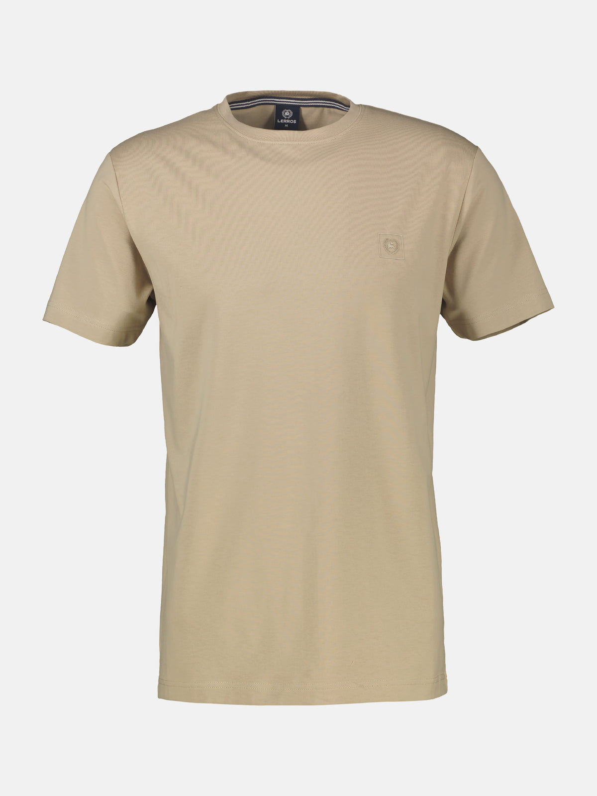 Premium Basic T-Shirt mit LERROS Logo-Print