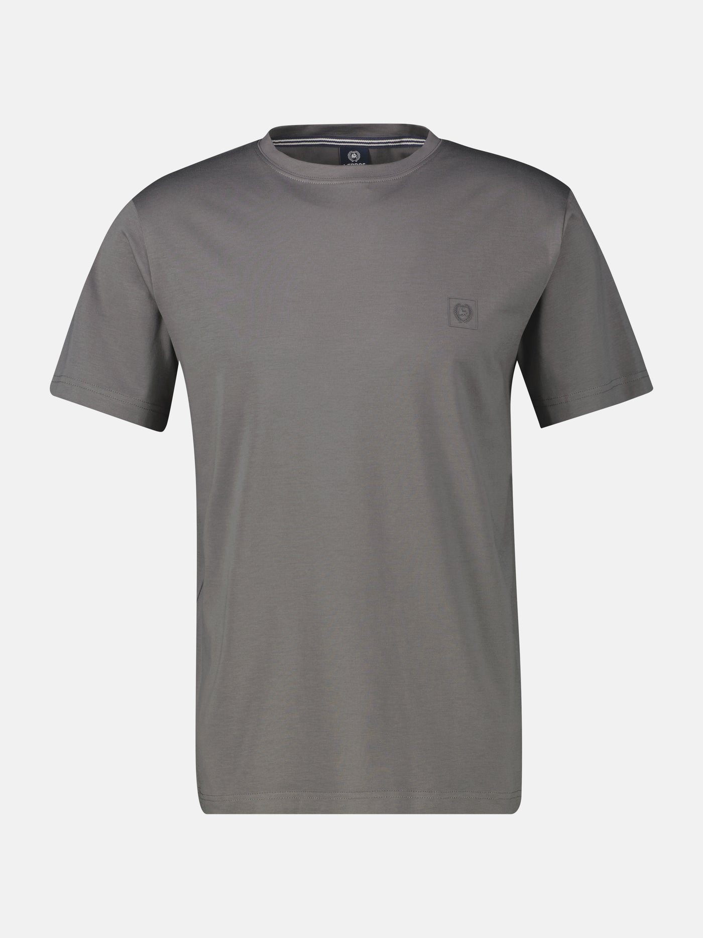 Basic T-Shirt mit LERROS Logo-Print - LERROS