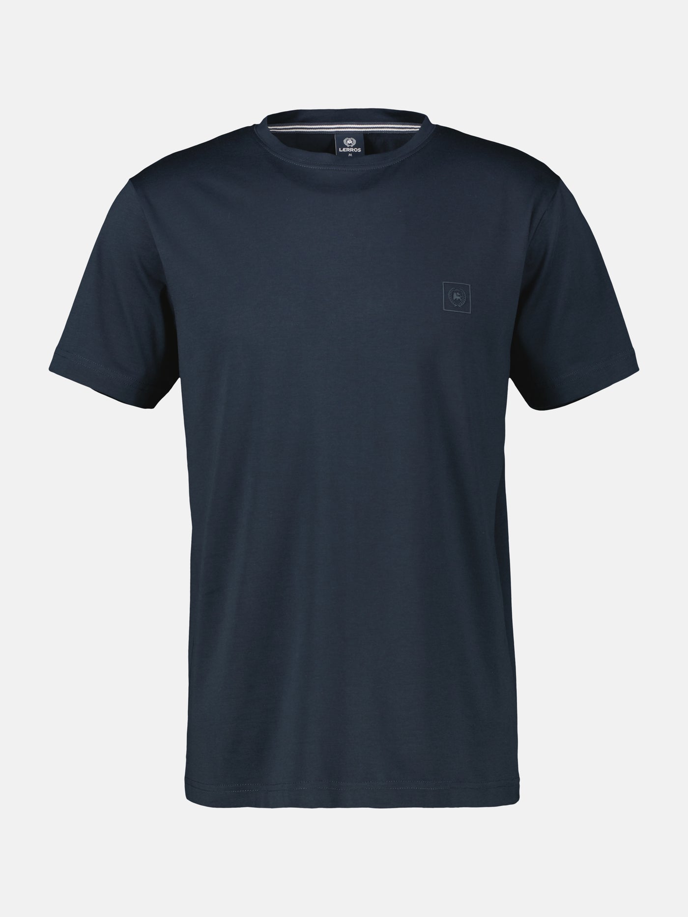 Basic T-Shirt mit LERROS Logo-Print - LERROS