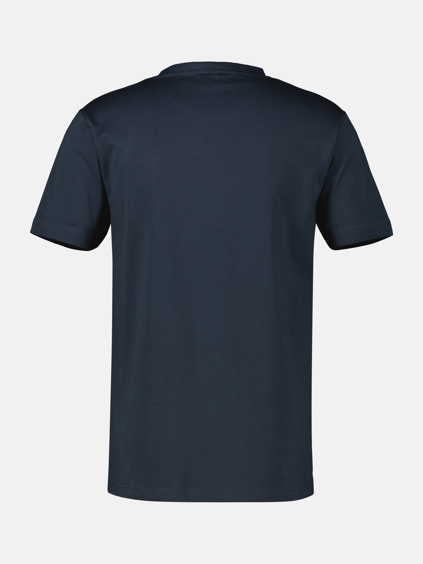 Basic T-Shirt mit LERROS Logo-Print - LERROS