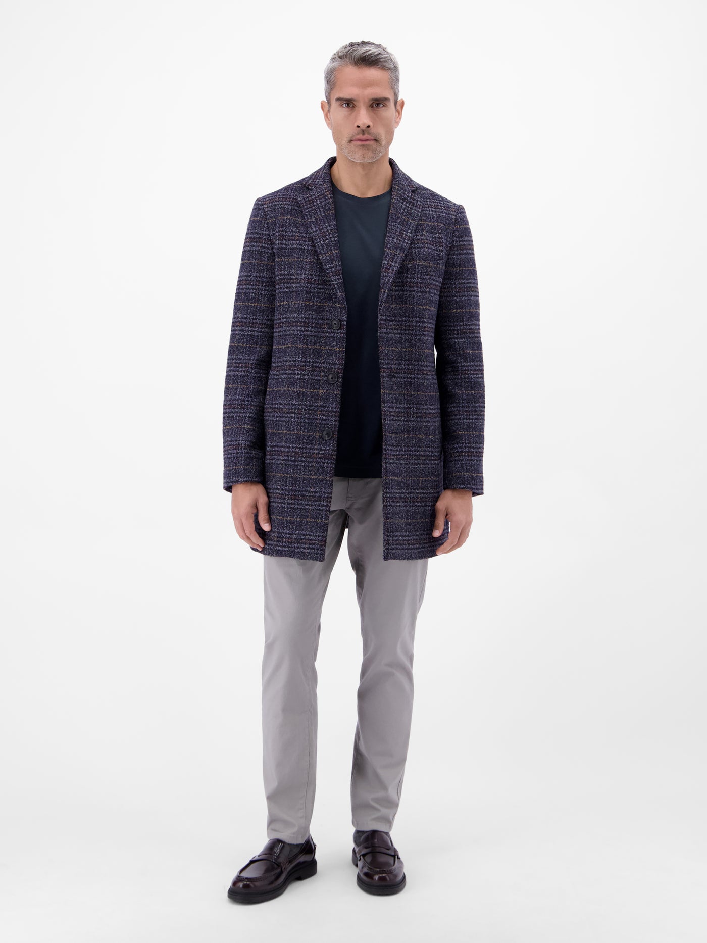 Basic T-Shirt mit LERROS Logo-Print - LERROS