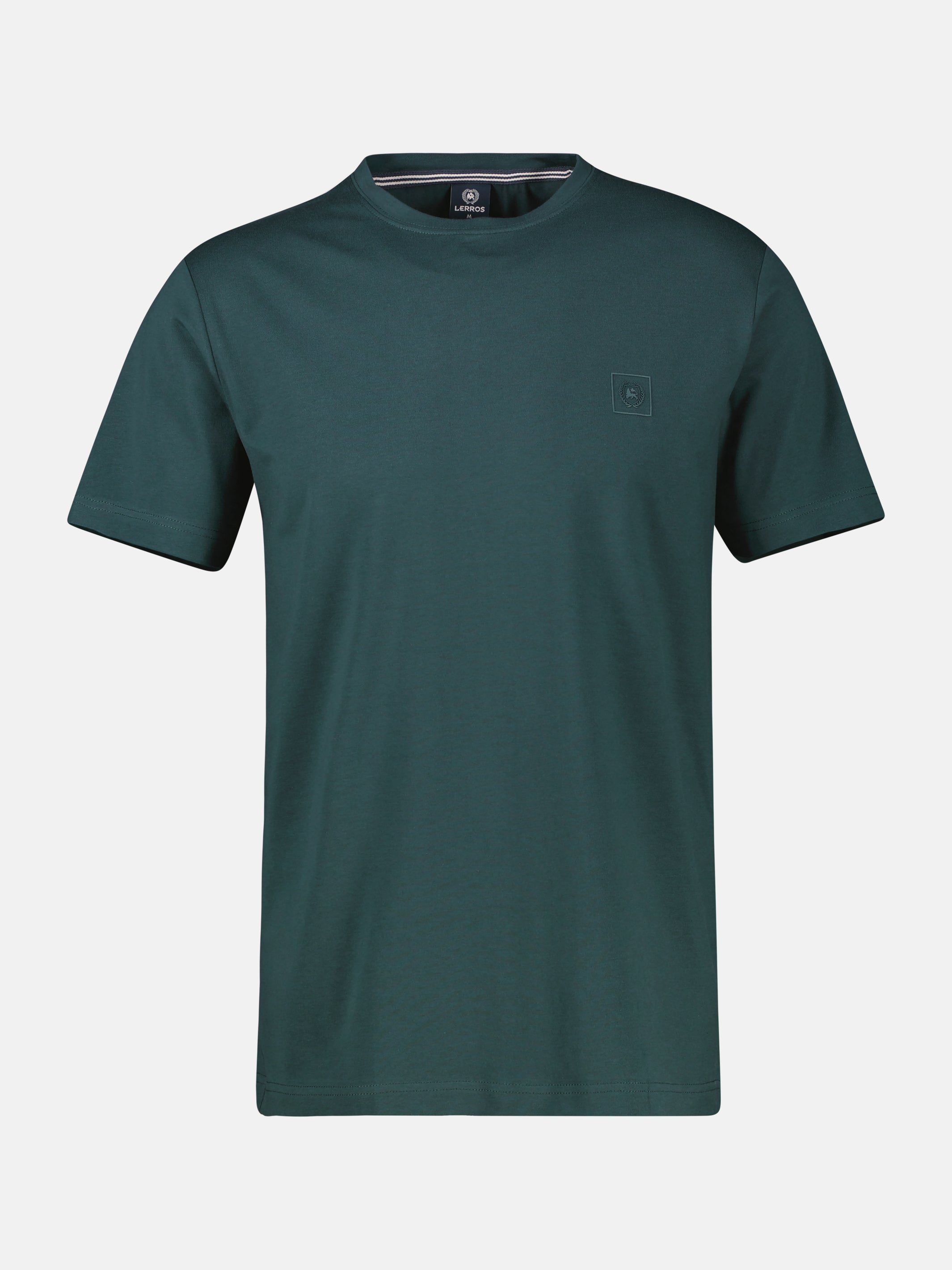 Premium Basic T-Shirt mit LERROS Logo-Print