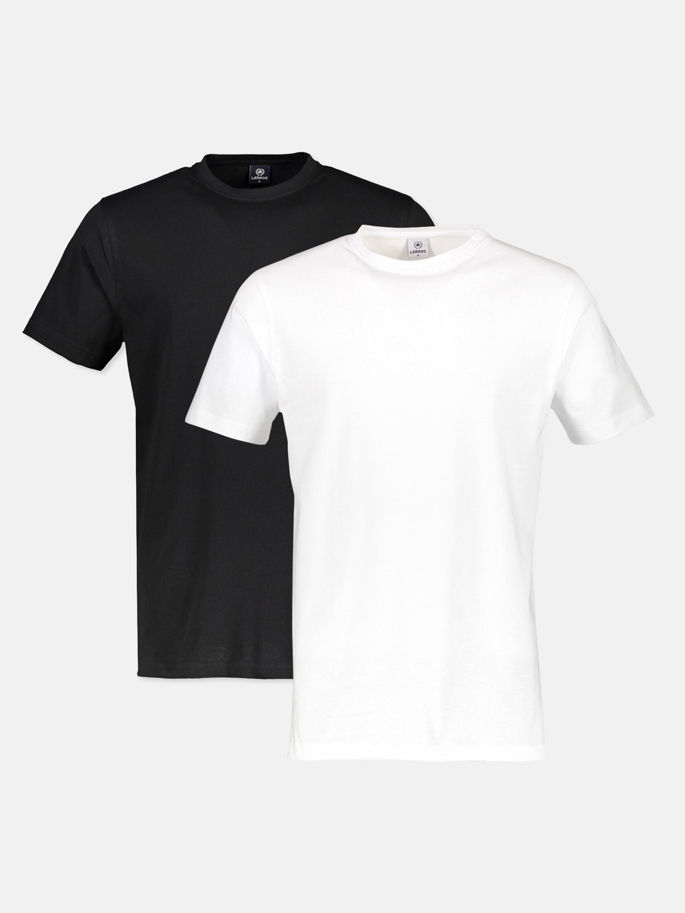 Doppelpack T-Shirt für Herren, Rundhals in Premium Baumwollqualität