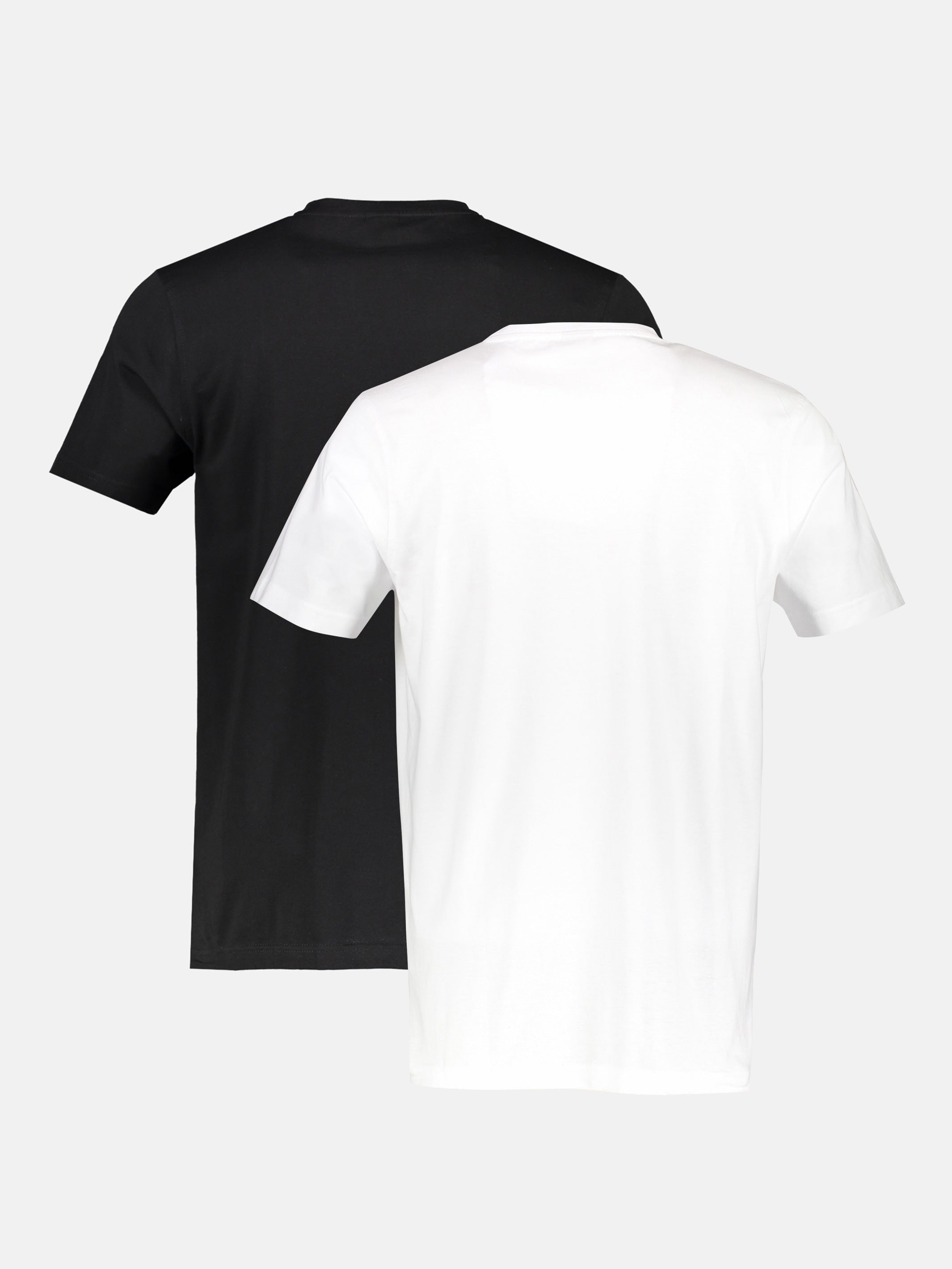 Doppelpack T-Shirt für Herren, Rundhals in Premium Baumwollqualität - LERROS