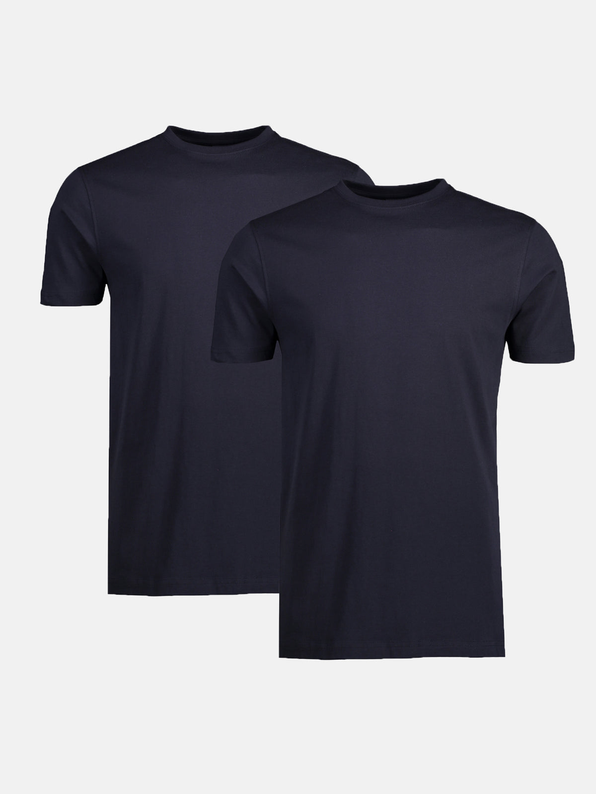 Doppelpack T-Shirt für Herren, Rundhals in Premium Baumwollqualität - LERROS