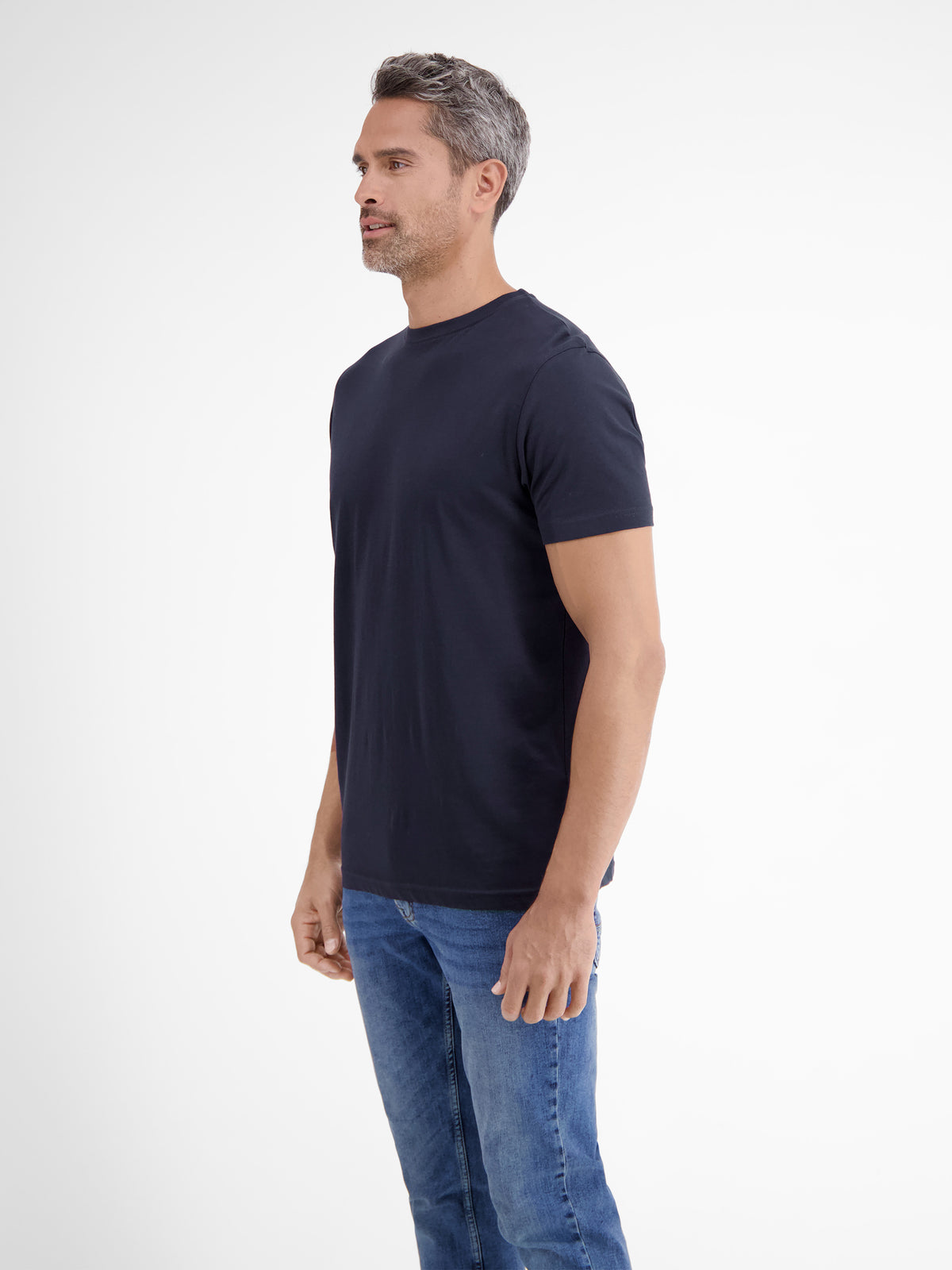 T-Shirt Doppelpack, Rundhals, weiche Baumwolle