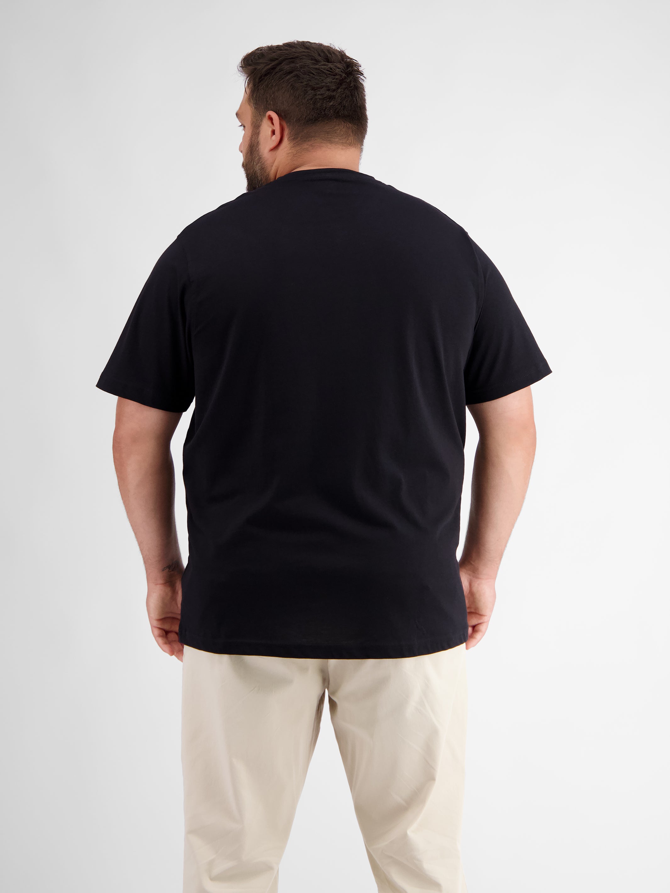 V-Neck Doppelpack Herren T-Shirt in Premium Baumwollqualität - LERROS