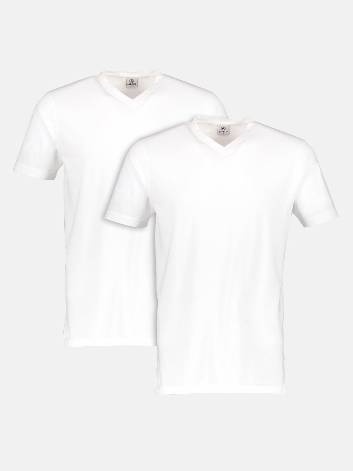 Doppelpack T-Shirt, V-Neck in Premium Baumwollqualität
