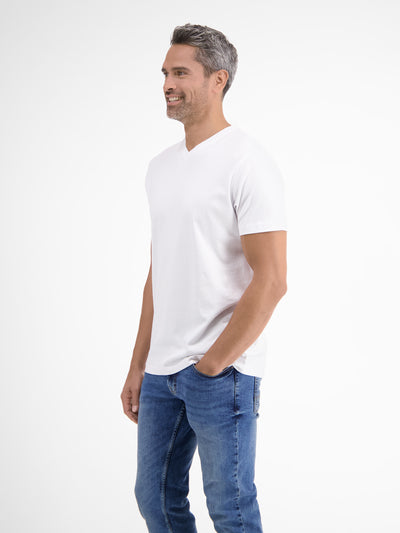 Doppelpack T-Shirt, V-Neck in Premium Baumwollqualität
