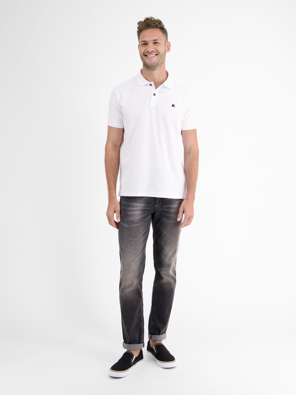 NEW! Kassisches Poloshirt für Herren in *Cool & Dry* Piquéqualität - Polo Shirt Kurzarm