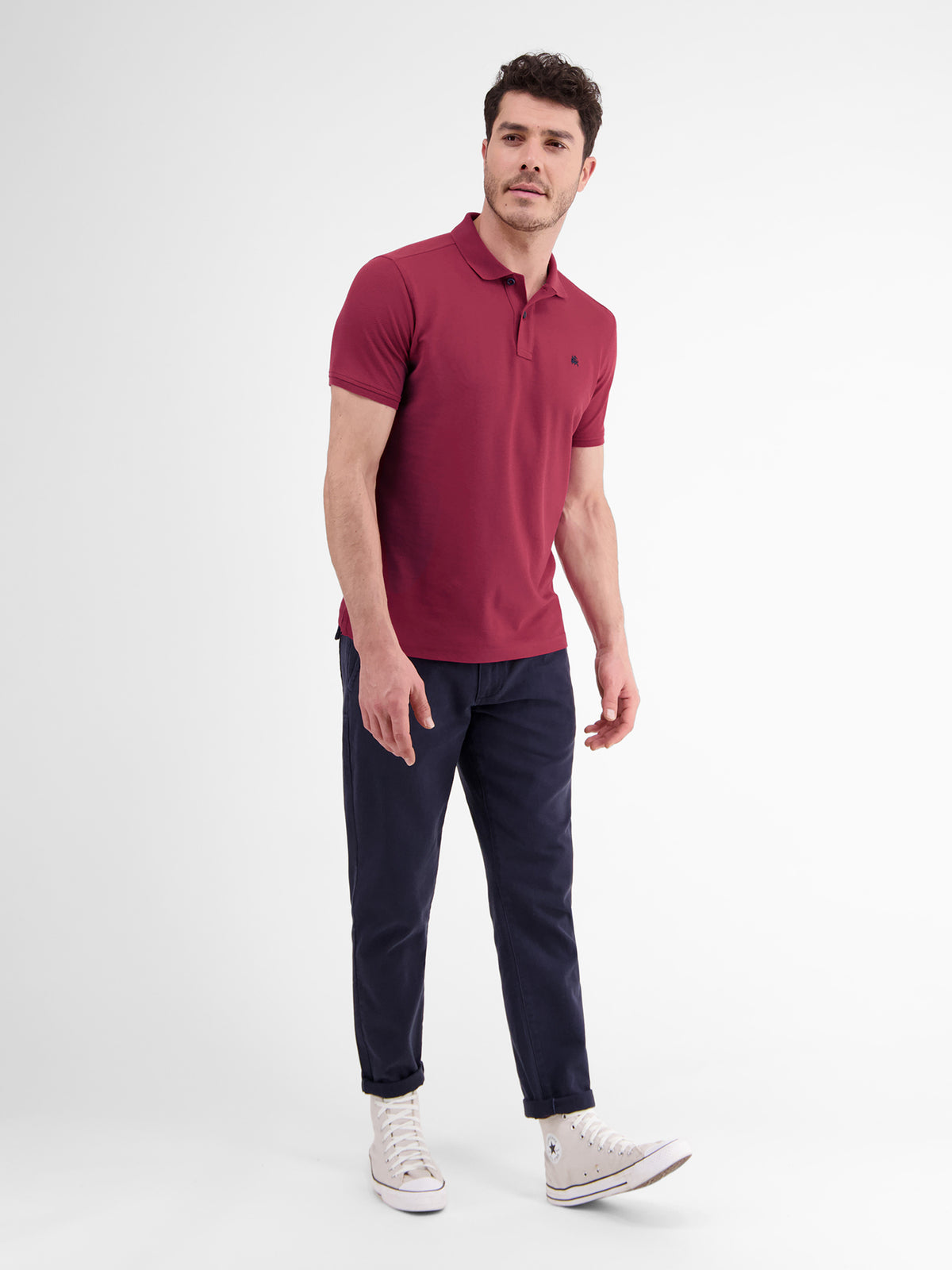 Klassisches Poloshirt für Herren in *Cool & Dry* Piquéqualität - Polo Shirt Kurzarm
