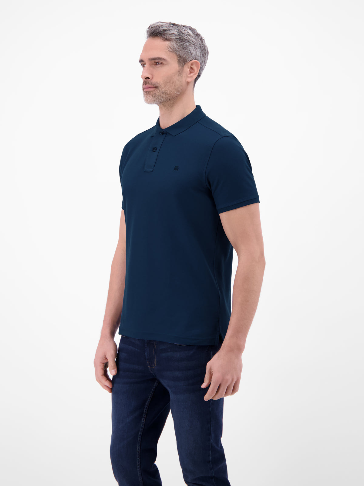 Klassisches Poloshirt für Herren in *Cool & Dry* Piquéqualität - Polo Shirt Kurzarm