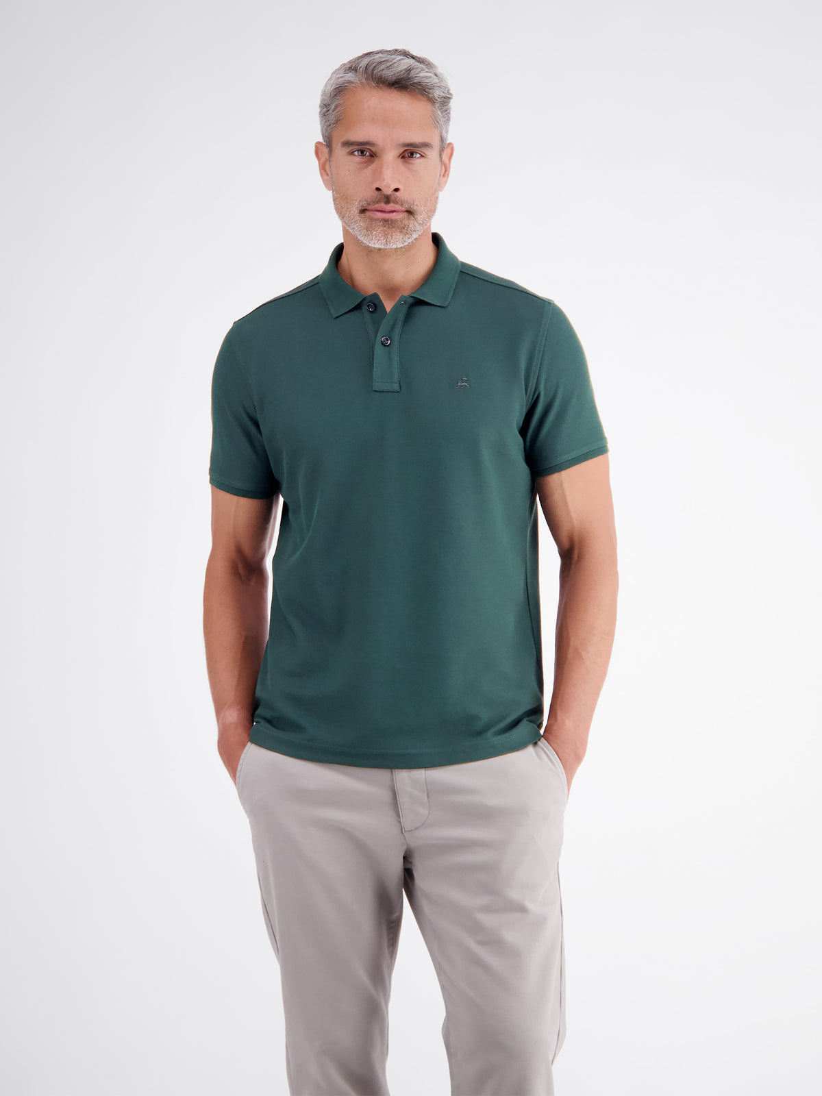 Klassiek poloshirt voor heren in *Cool &amp; Dry* piquékwaliteit