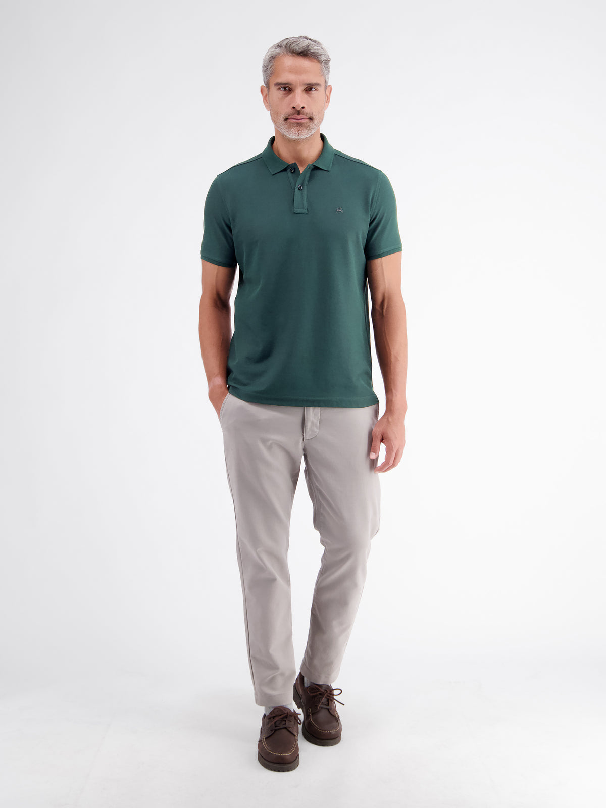 Klassiek poloshirt voor heren in *Cool &amp; Dry* piquékwaliteit