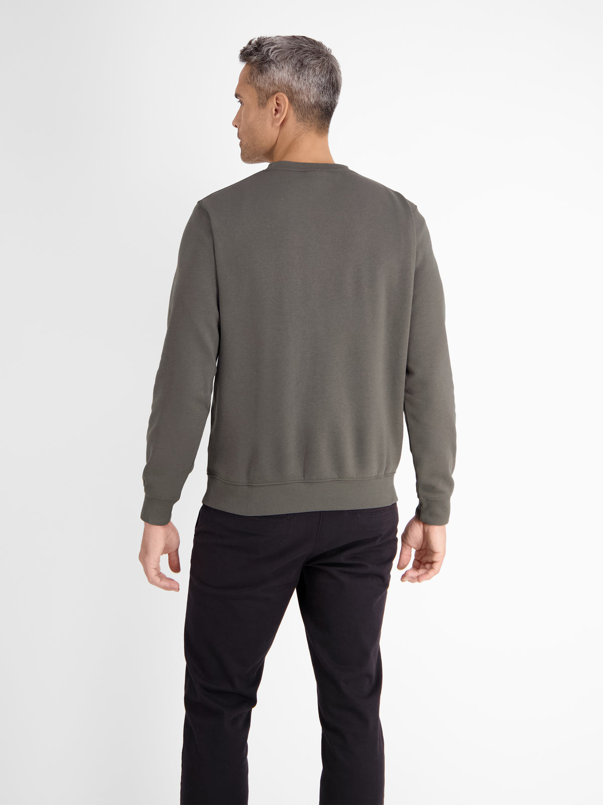 Legeres Sweatshirt mit Rundkragen aus weichem Baumwollmix