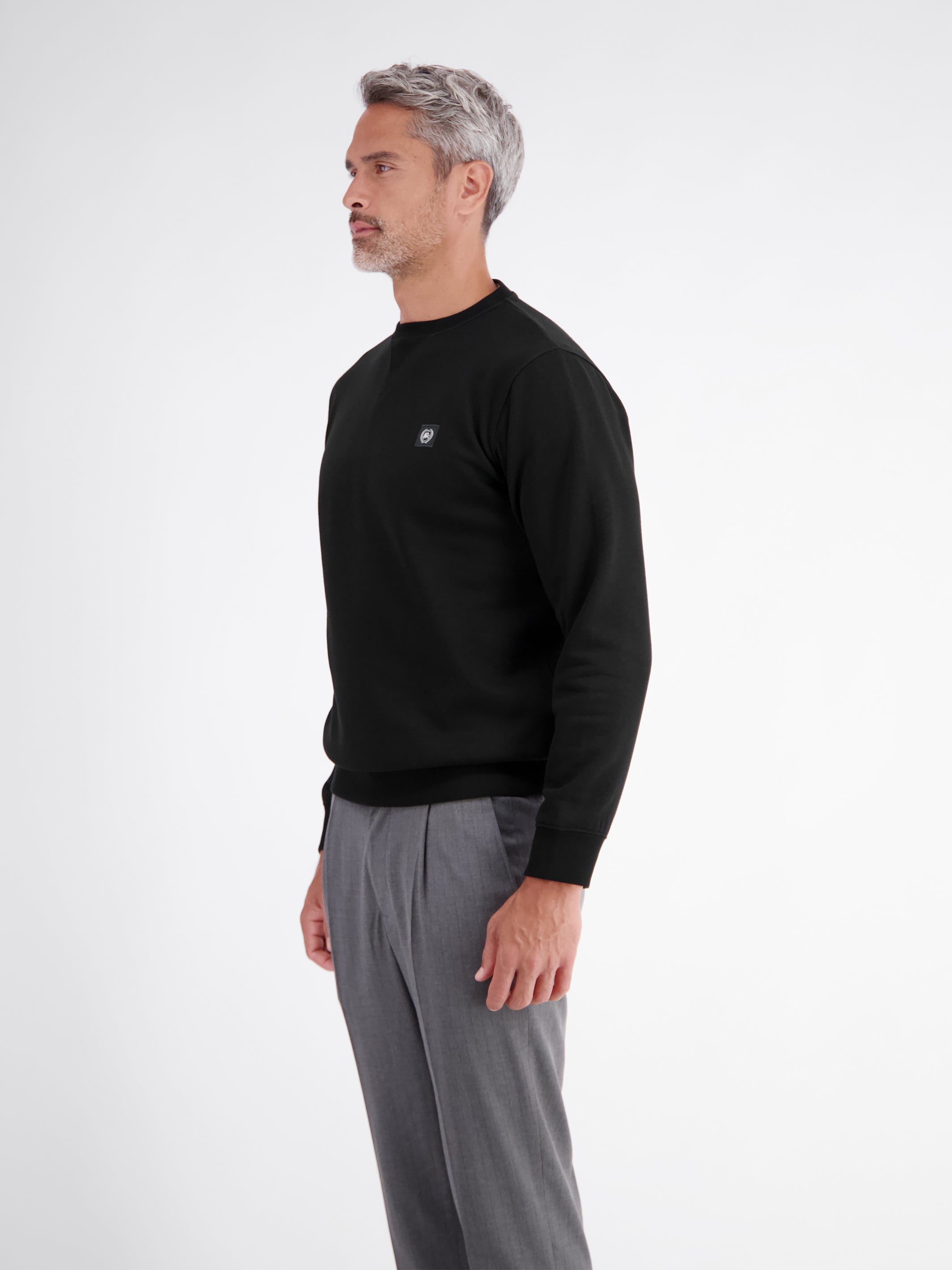Legeres Sweatshirt mit Rundkragen aus weichem Baumwollmix