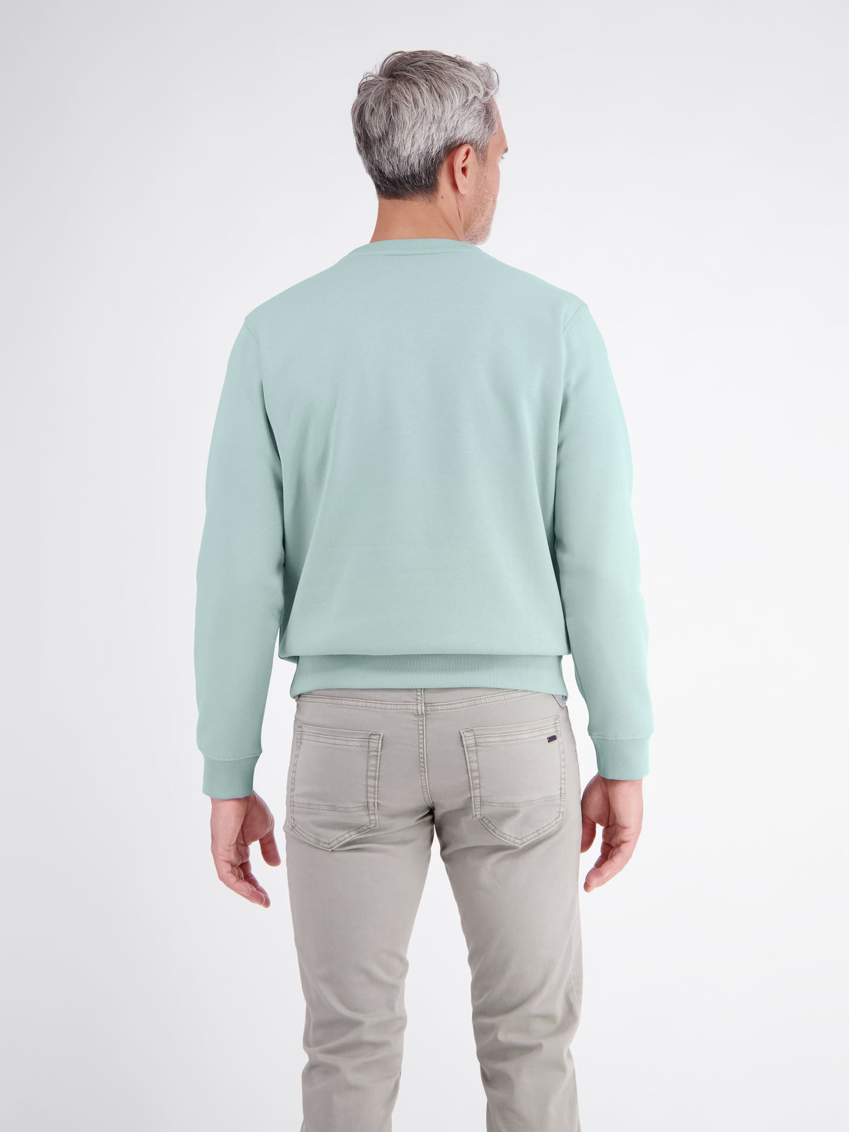 Legeres Sweatshirt mit Rundkragen aus weichem Baumwollmix