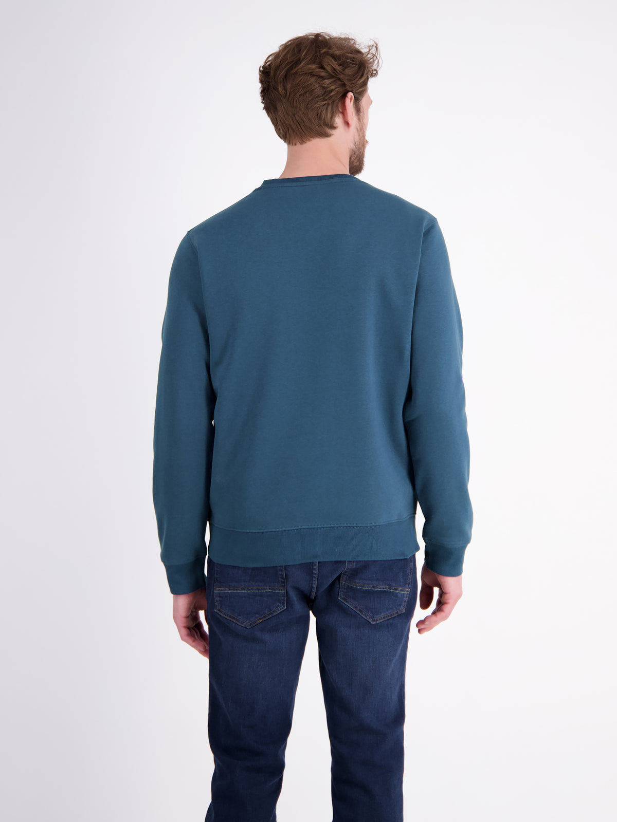 Legeres Sweatshirt mit Rundkragen aus weichem Baumwollmix