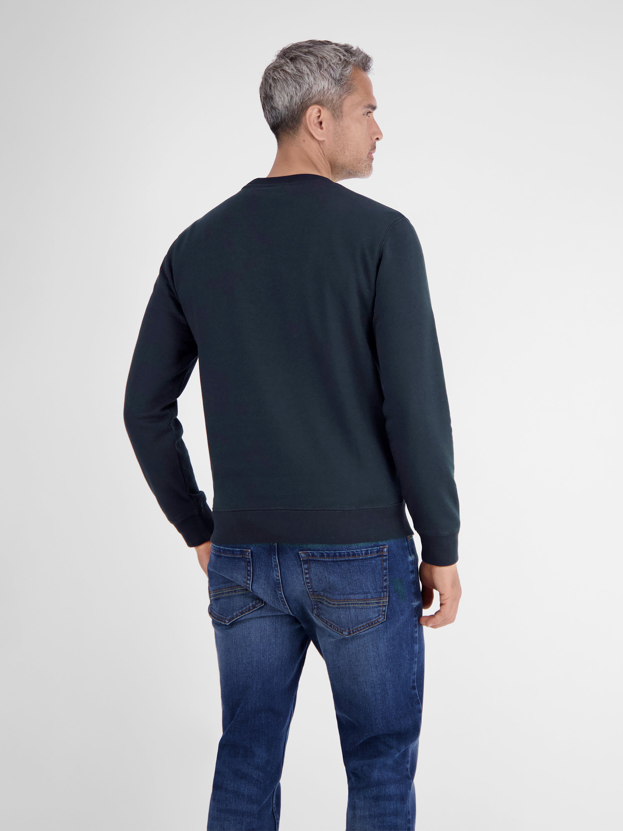 Legeres Sweatshirt mit Rundkragen aus weichem Baumwollmix