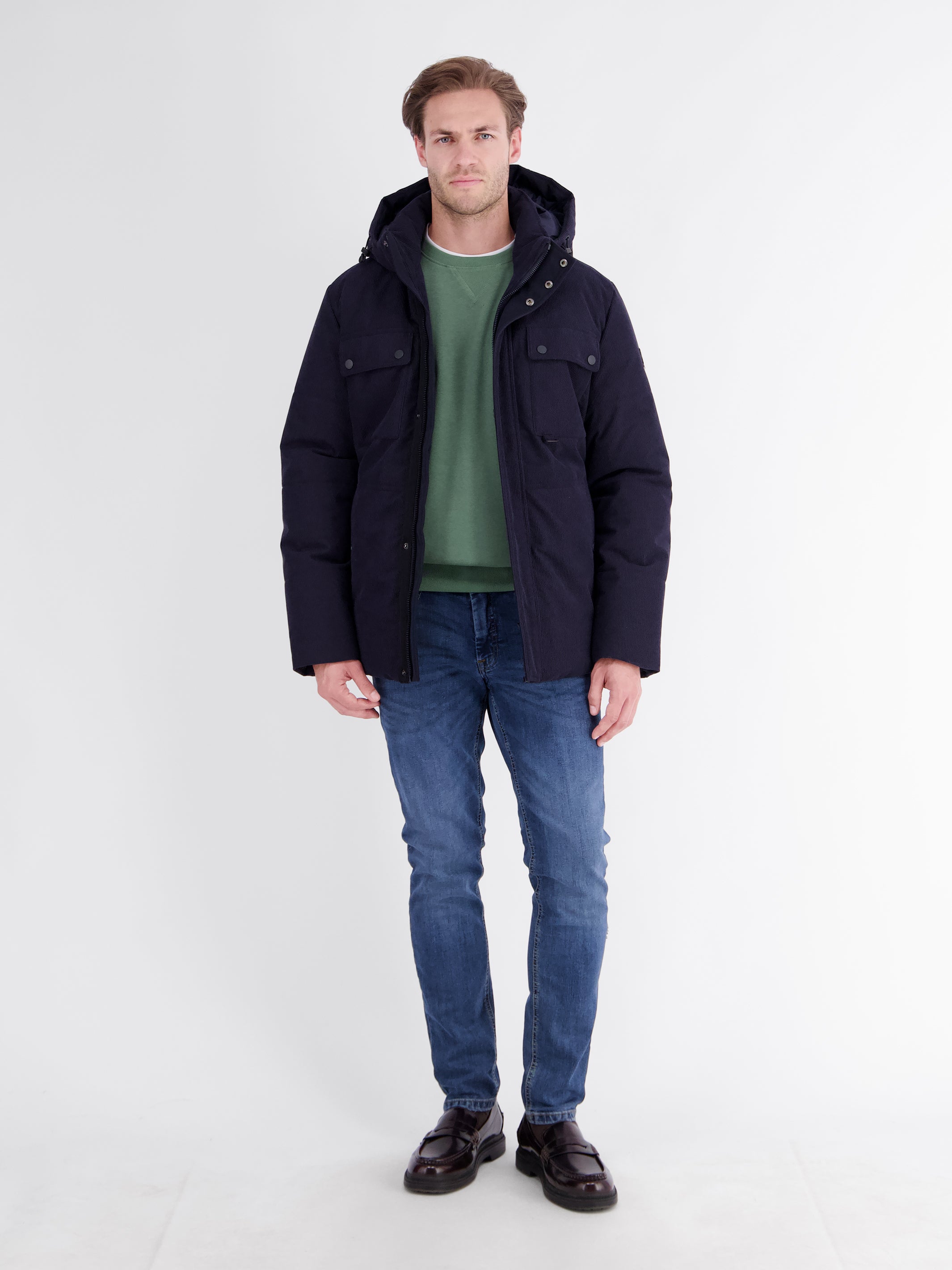 Legeres Sweatshirt mit Rundkragen aus weichem Baumwollmix