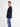 Lightweight cotton long-sleeve shirt with comfortable crew neck