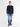Lightweight cotton long-sleeve shirt with comfortable crew neck