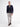Lightweight cotton long-sleeve shirt with comfortable crew neck