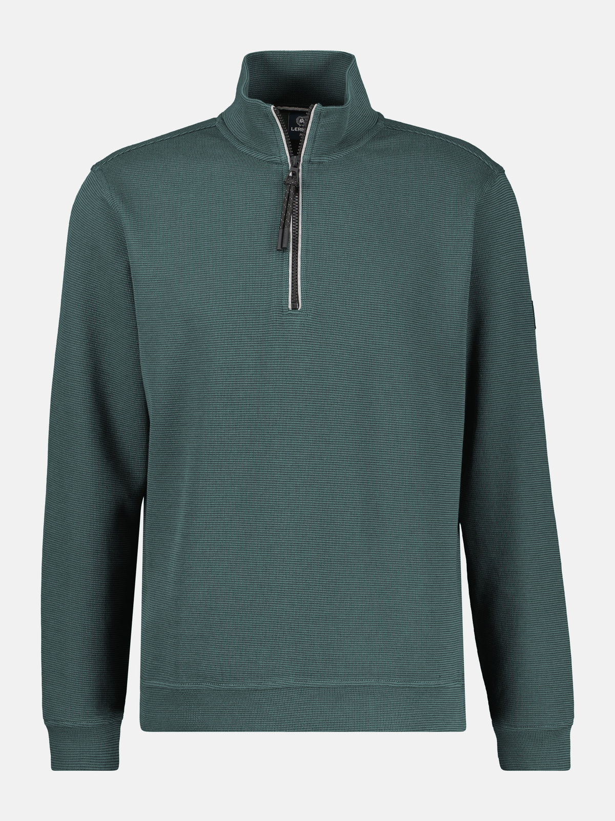 High-quality Troyer made from blended fabric with a fine ribbed structure