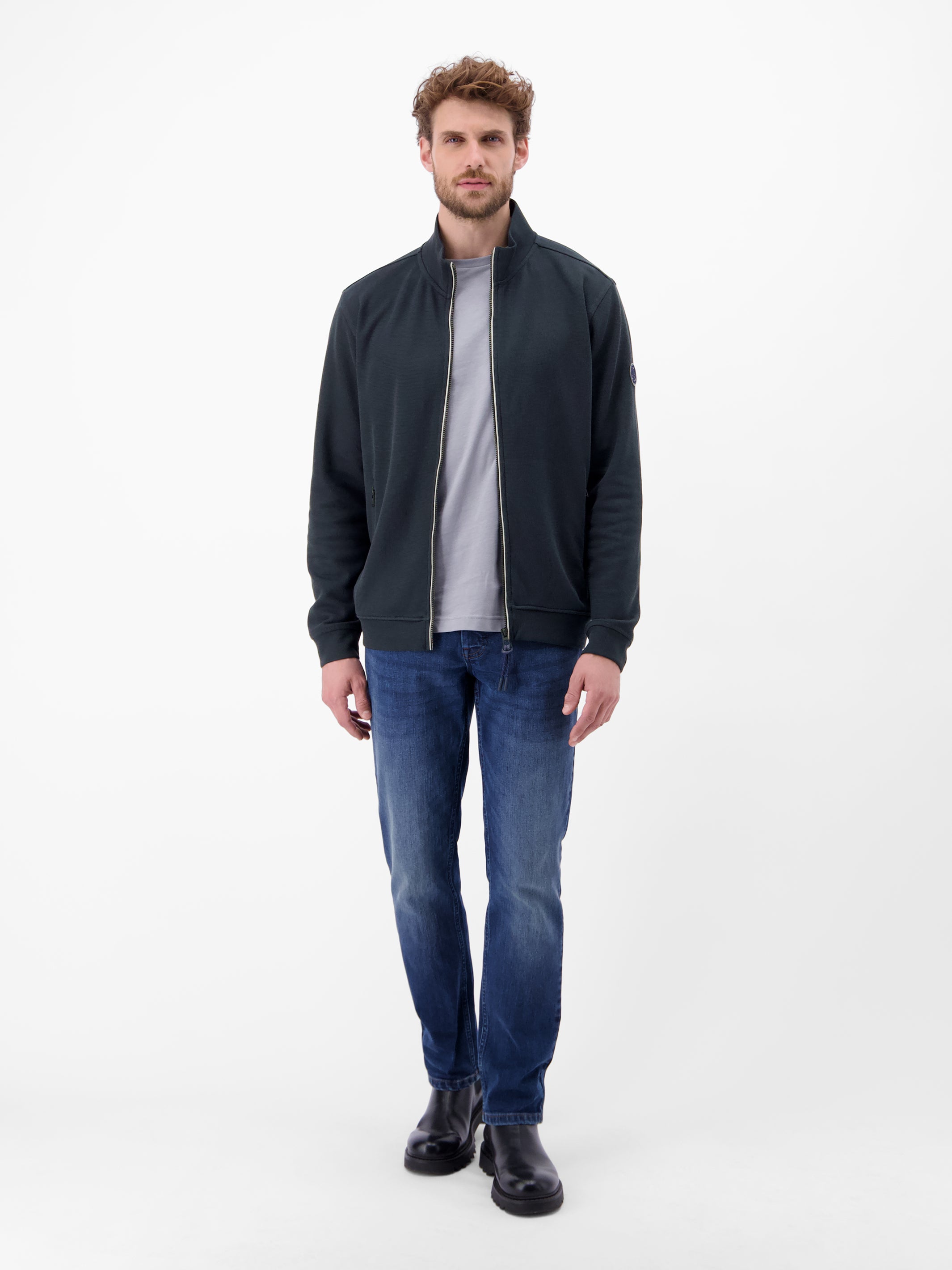 Basic Sweatjacke FOR EVERY DAY - LERROS