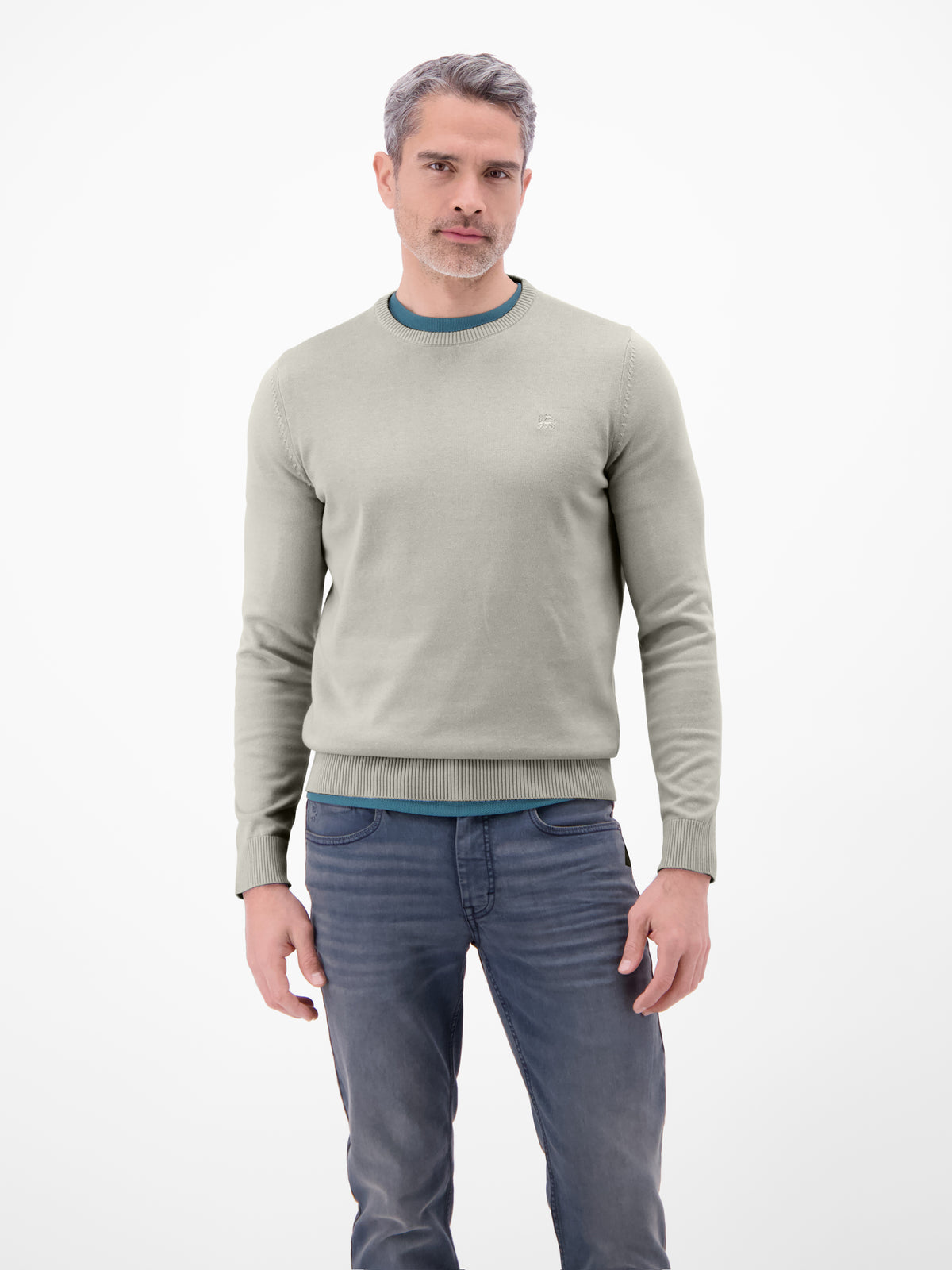 Crewneck Strickpullover - Rundhalspullover