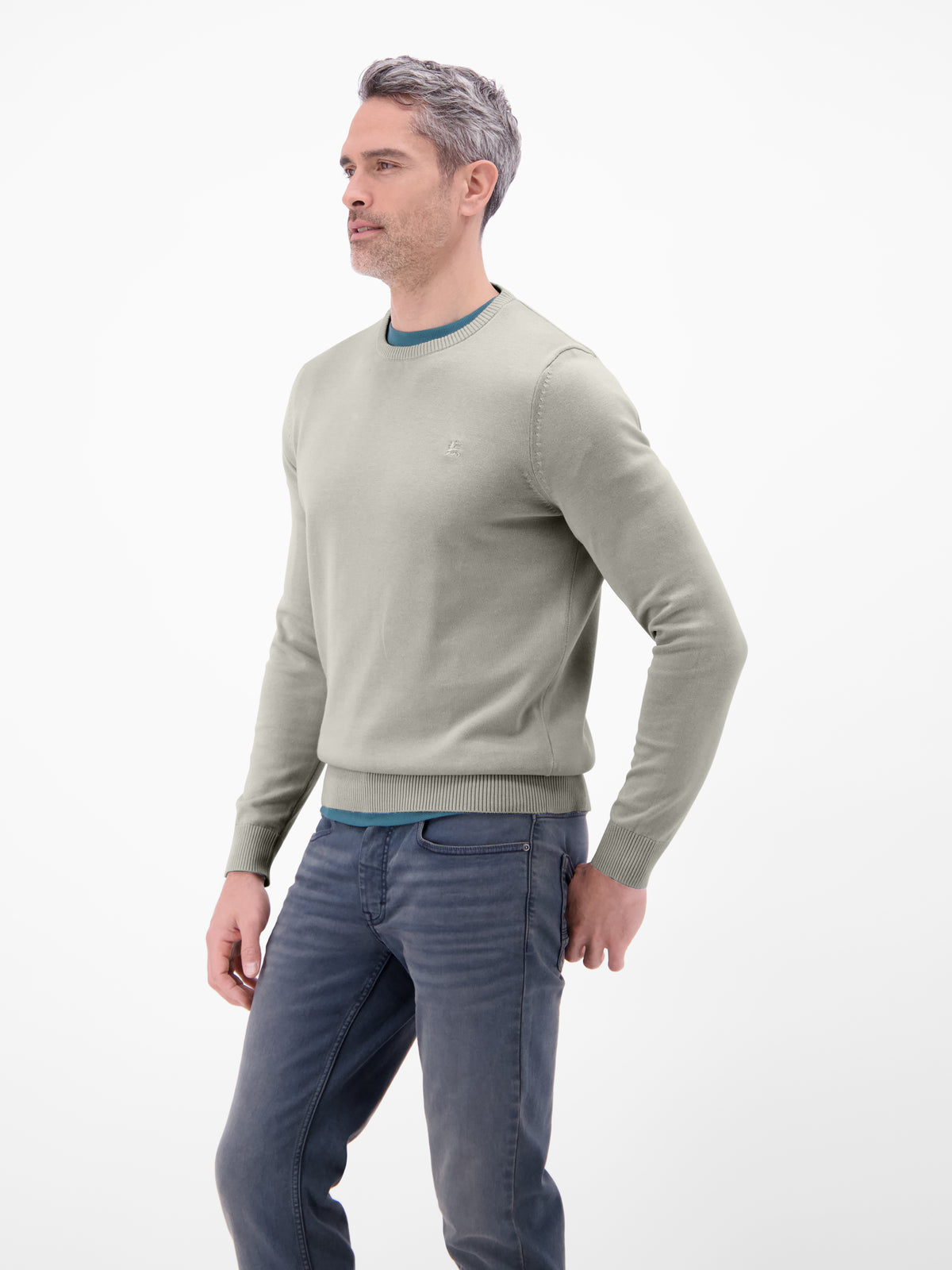 Crewneck Strickpullover - Rundhalspullover
