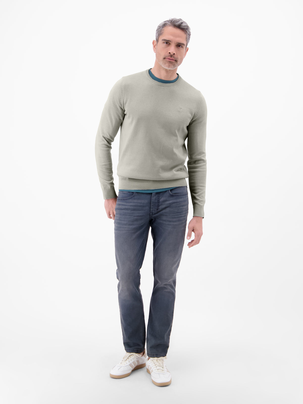 Crewneck Strickpullover - Rundhalspullover