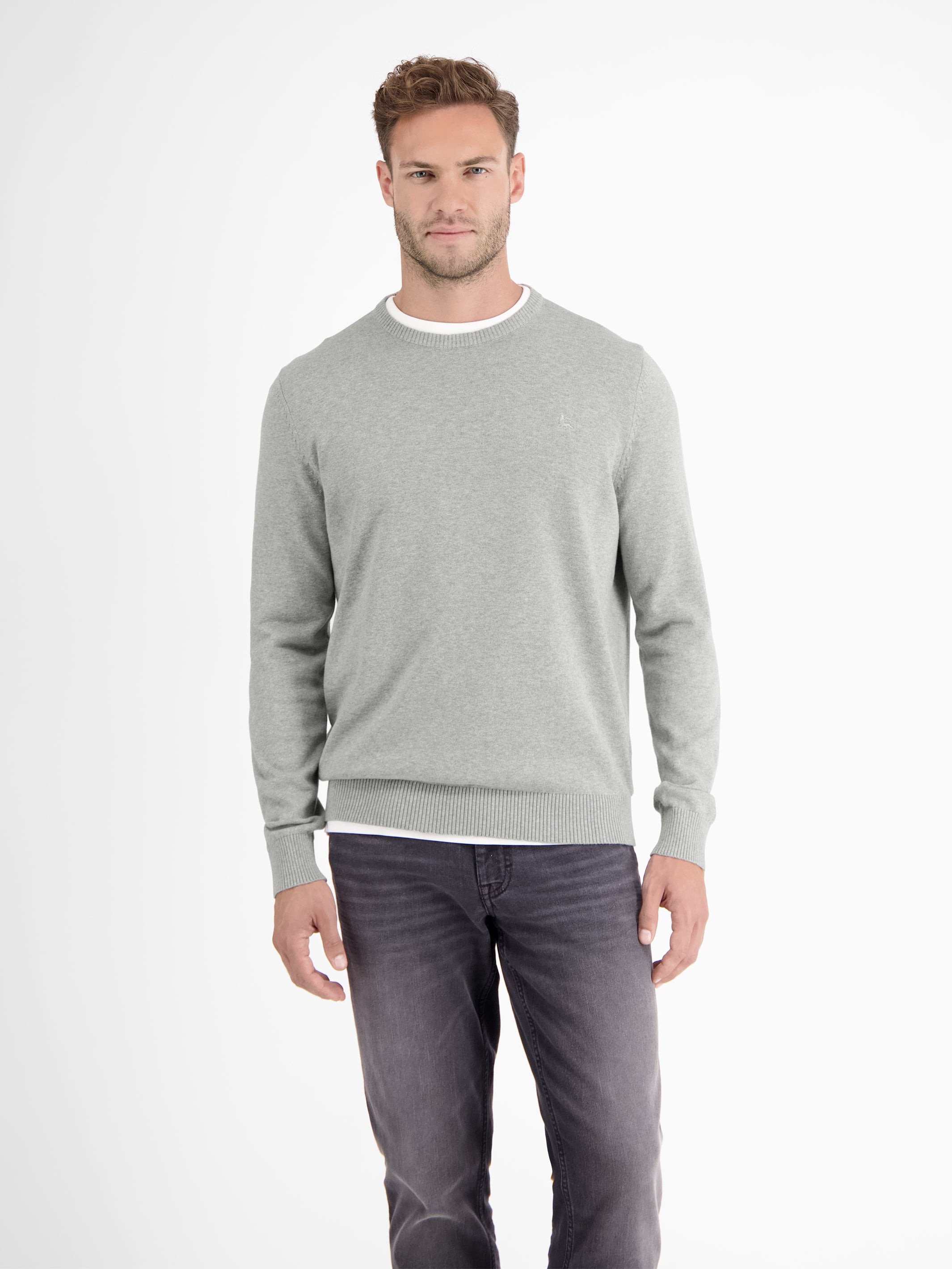 Crewneck Strickpullover - LERROS